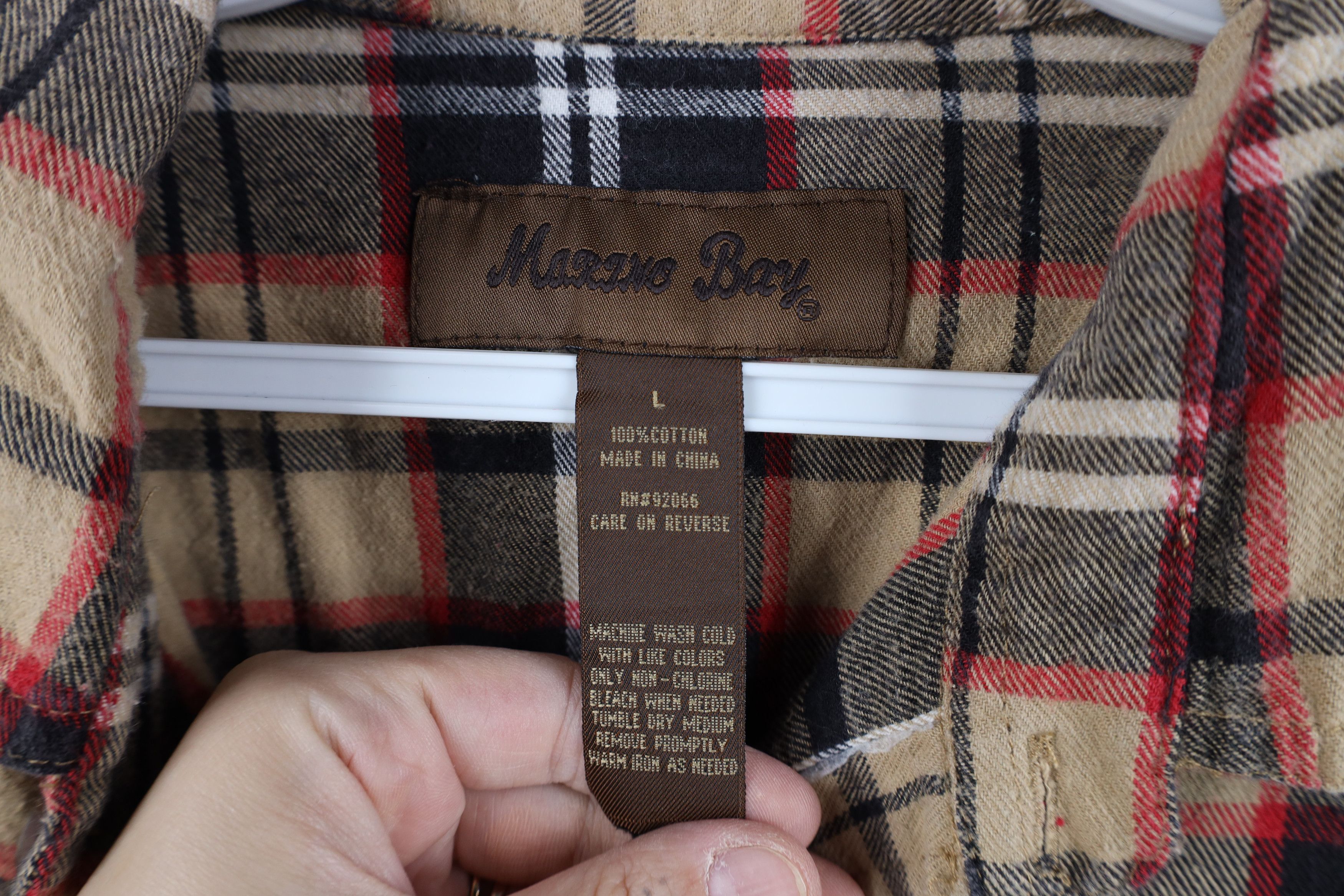 Vintage Vintage 90s Streetwear Flannel Collared Button Shirt Plaid Size US L / EU 52-54 / 3 - 8 Thumbnail