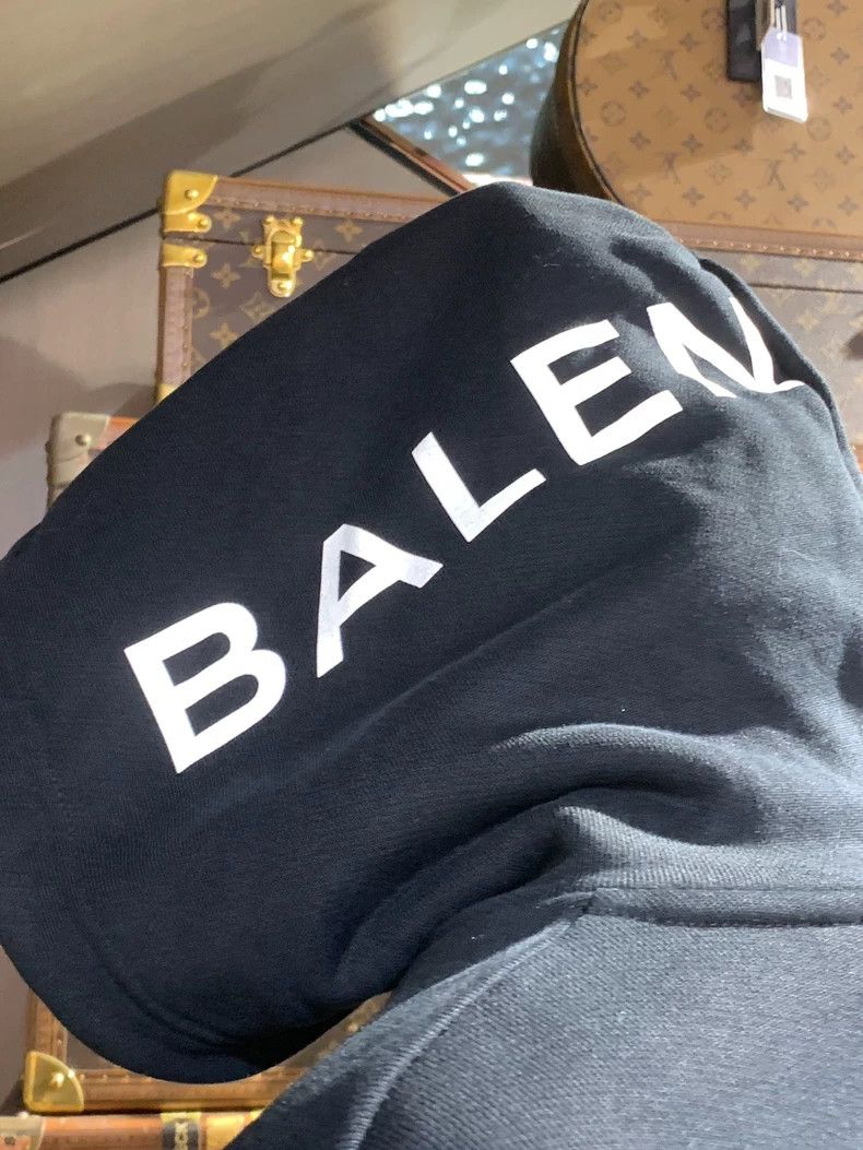 Balenciaga Balenciaga Hoodie Black Mens Size US XS / EU 42 / 0 - 2 Thumbnail