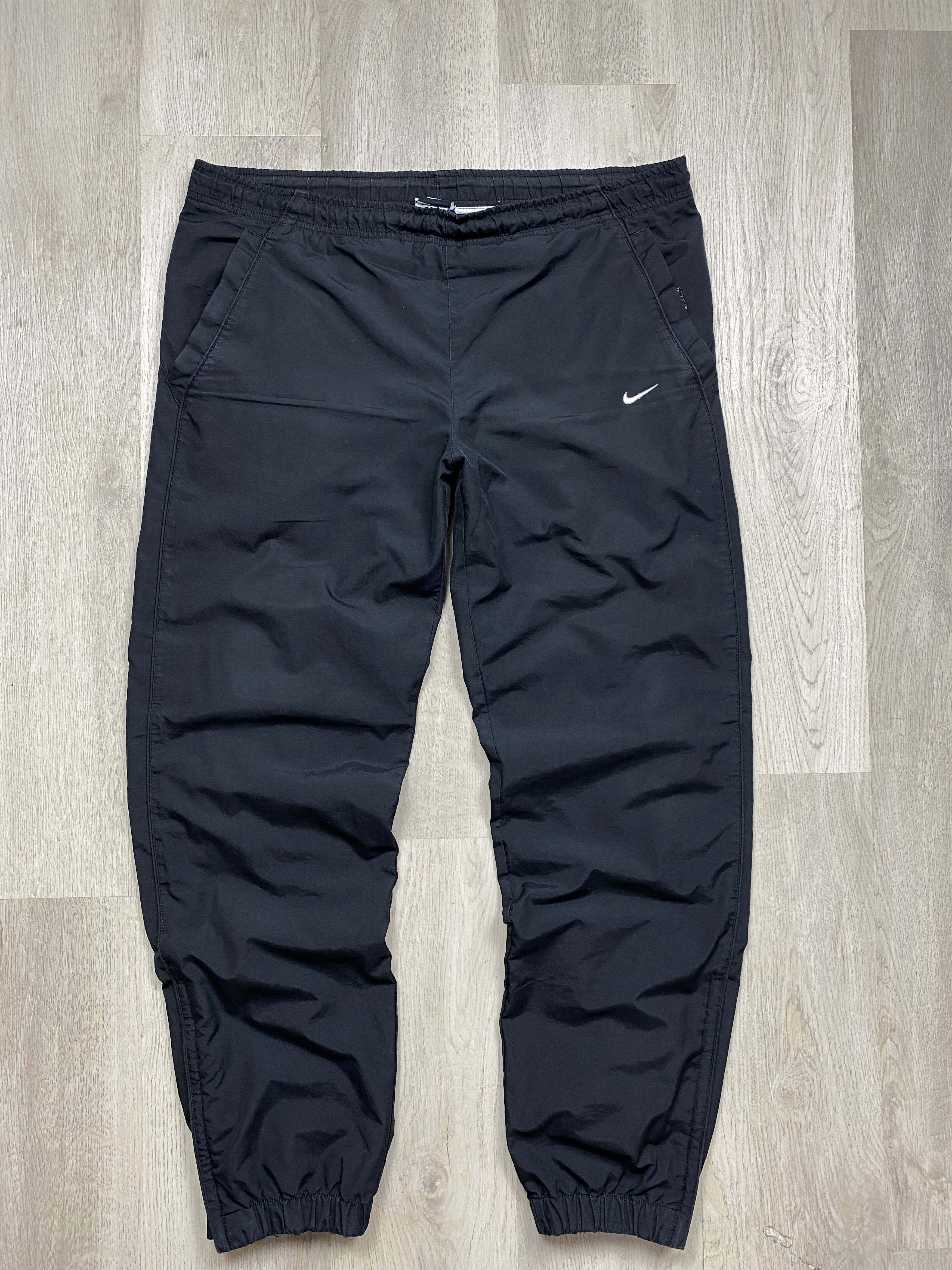 Nike × Vintage Nike Vintage Mens Nylon Pants Drill Y2K Size US 32 / EU 48 - 1 Thumbnail