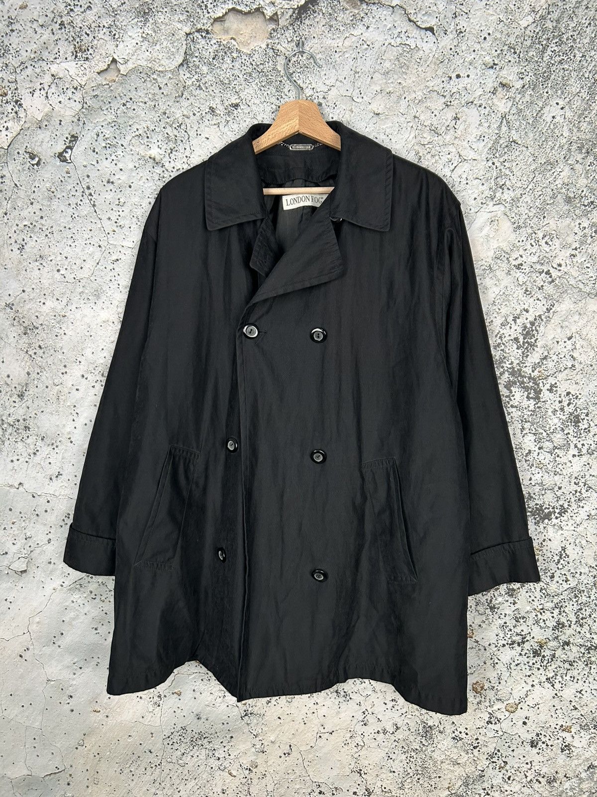 Vintage London Fog Avant Garde Coat 90s Archive Grunge Punk Size US M / EU 48-50 / 2 - 1 Thumbnail