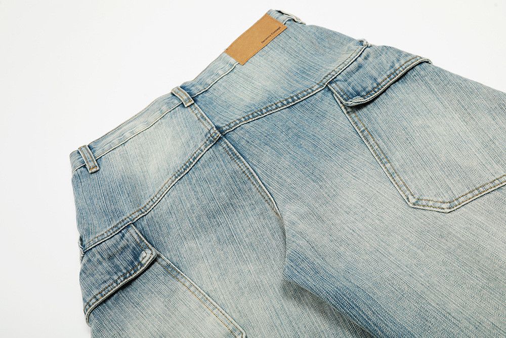Jean American retro patchwork work jeans for men Size US 32 / EU 48 - 5 Thumbnail