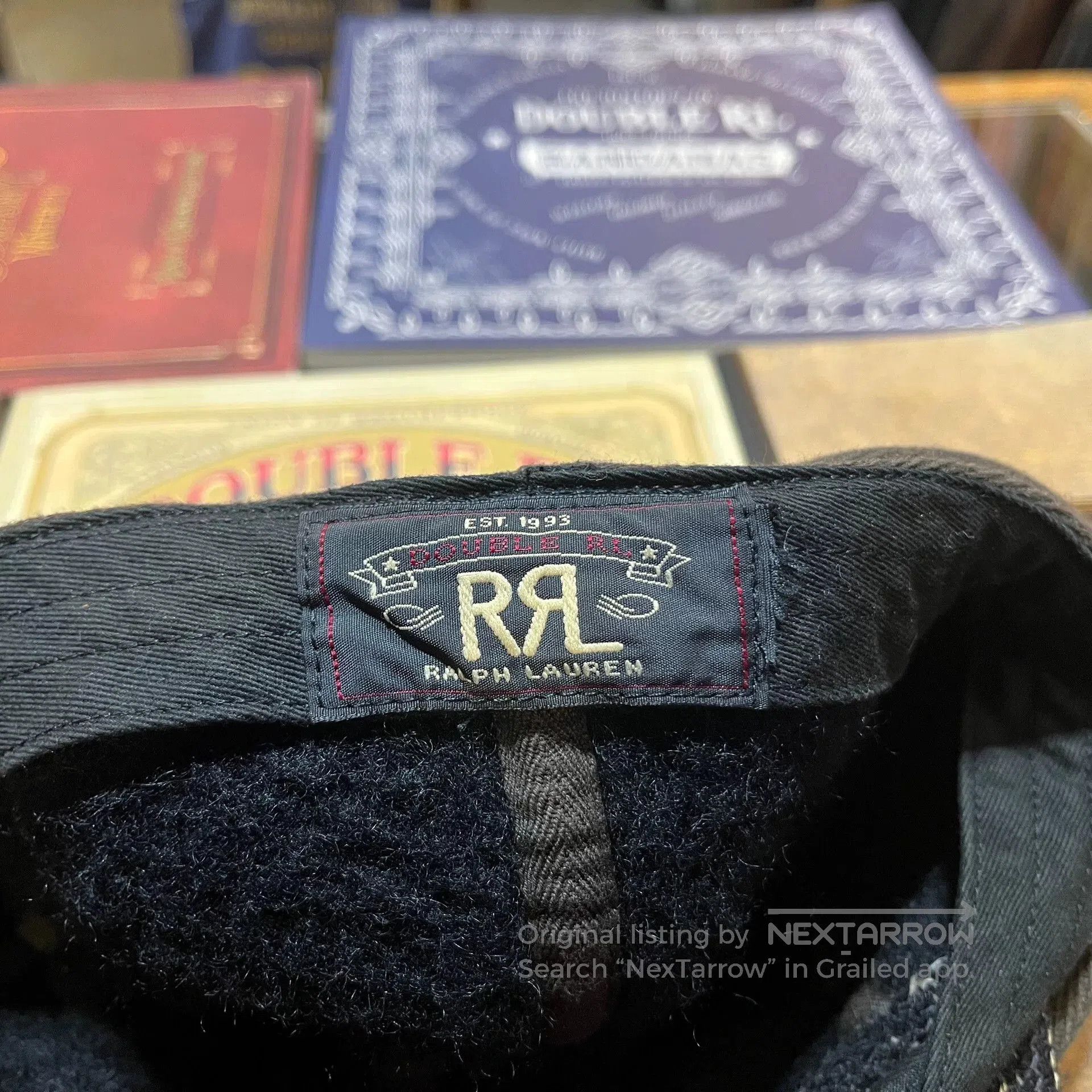 RRL Ralph Lauren RRL Double RL Ralph Lauren Hunting Hat. Size ONE SIZE - 5 Thumbnail