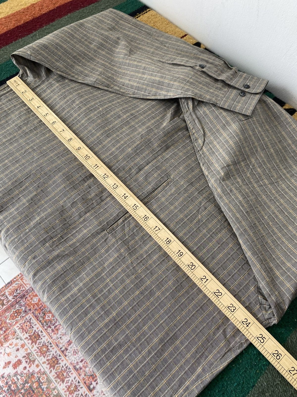 Issey Miyake Im Product Issey Miyake 00s Striped Shirt Japan Size US L / EU 52-54 / 3 - 7 Thumbnail