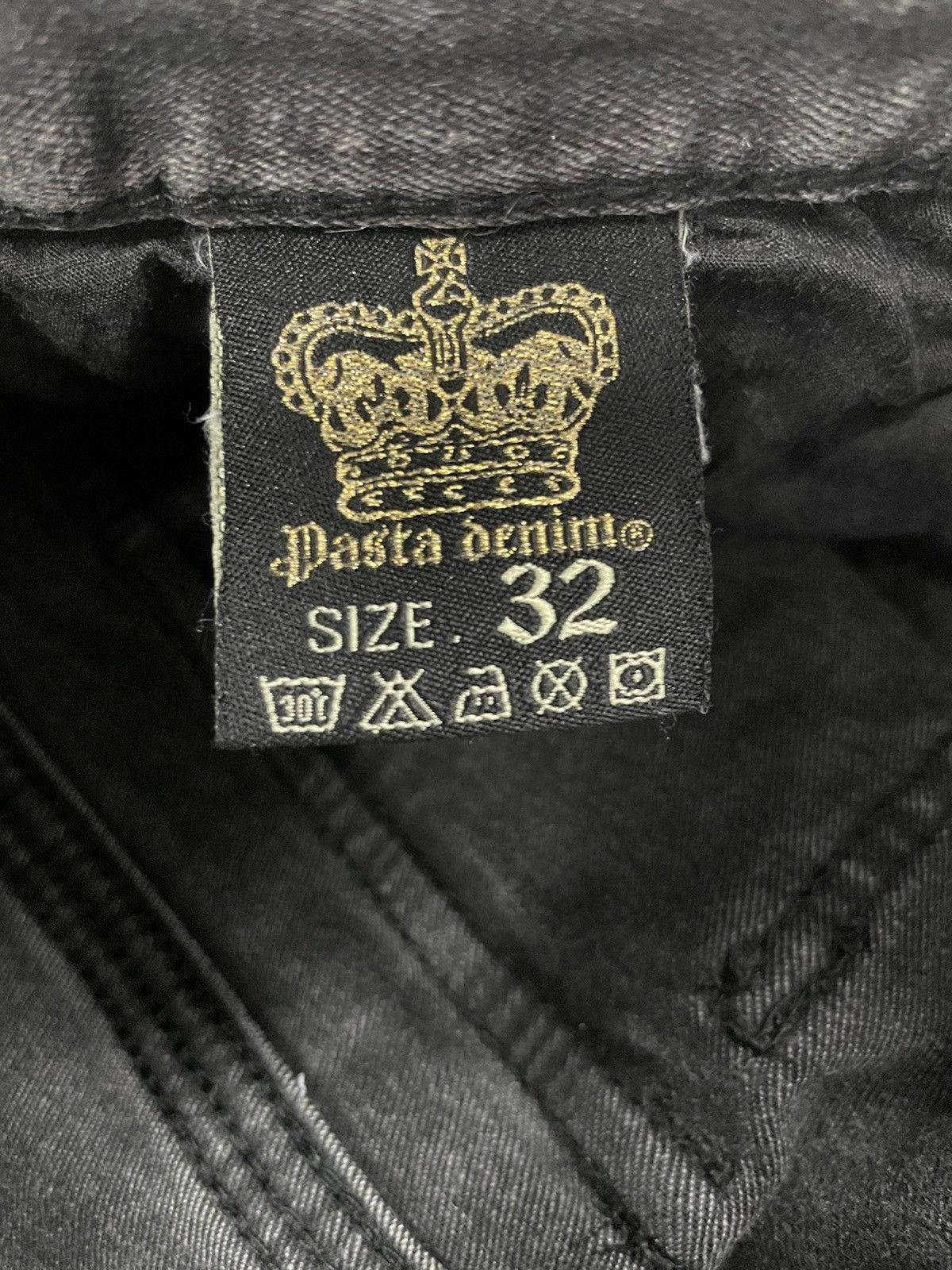 If Six Was Nine Pasta Denim Japan Studded Jeans Faded Black Size US 32 / EU 48 - 9 Thumbnail