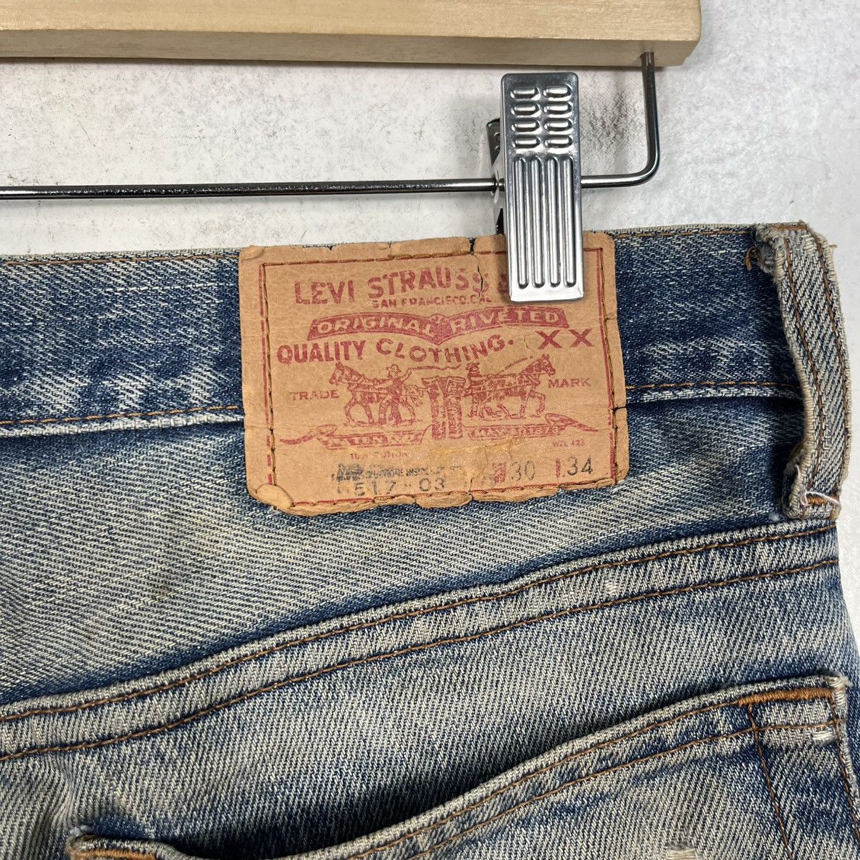 Levi's Vinatage Levis Sashiko Custom Denim Jeans Size US 30 / EU 46 - 17 Thumbnail