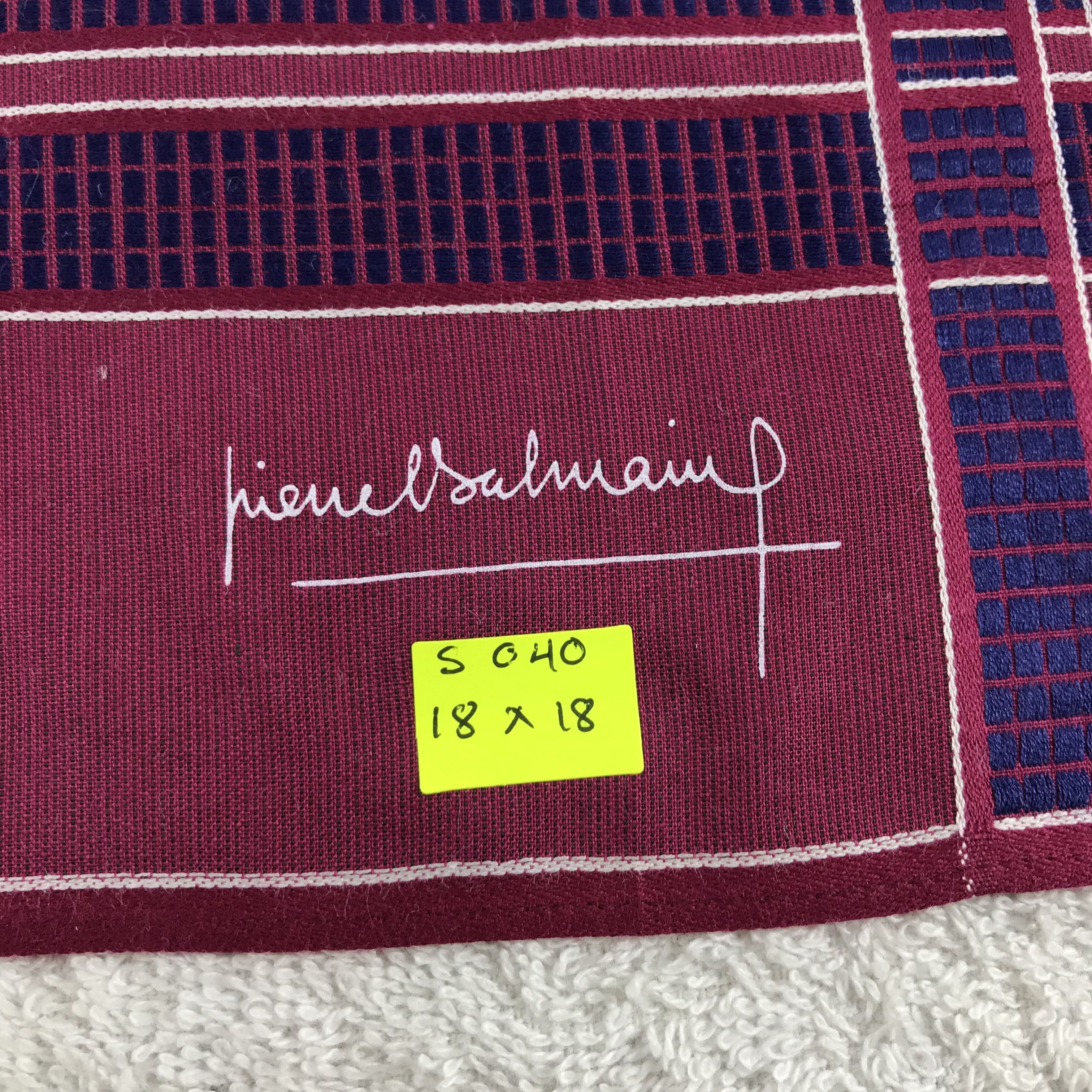 Pierre Balmain × Vintage Pierre Balmain Bandana / Handkerchief / Neckerchief - S040 Size ONE SIZE - 5 Thumbnail