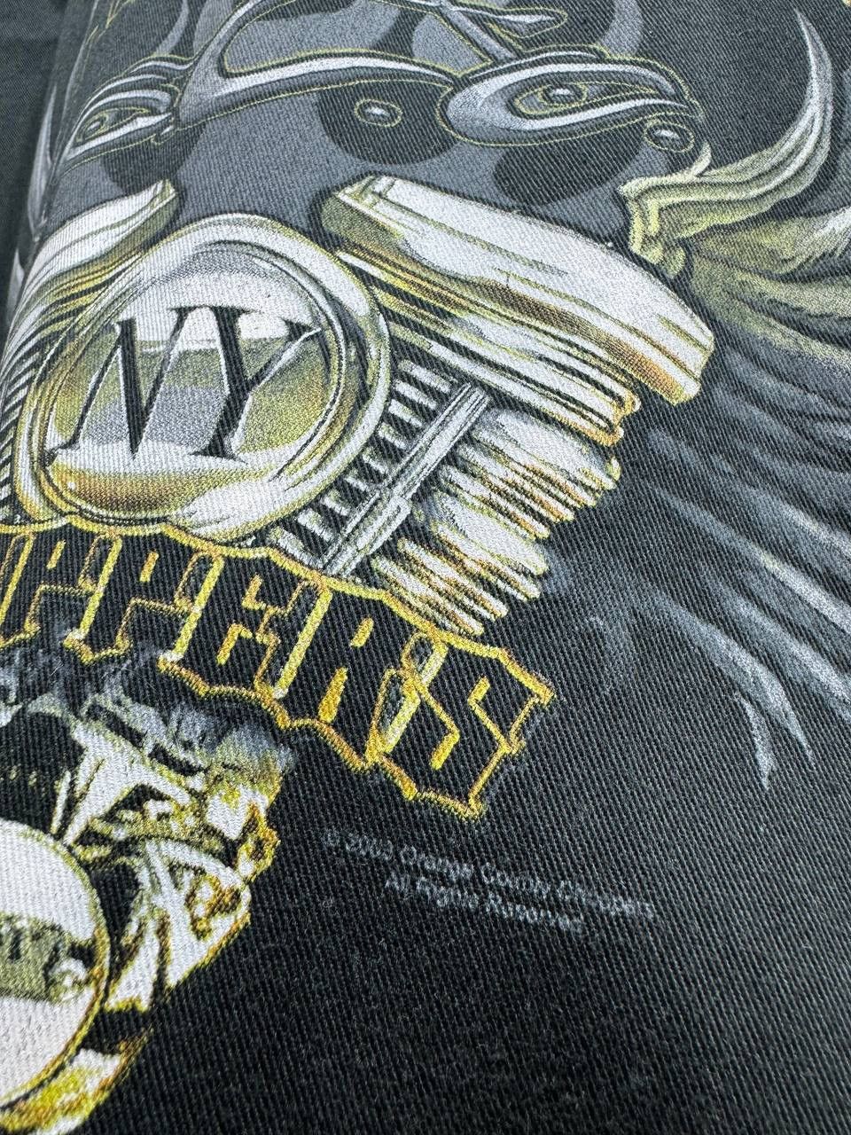 West Coast Choppers Orange County Choppers Button Up Shirt 2003 Size US XXL / EU 58 / 5 - 9 Thumbnail