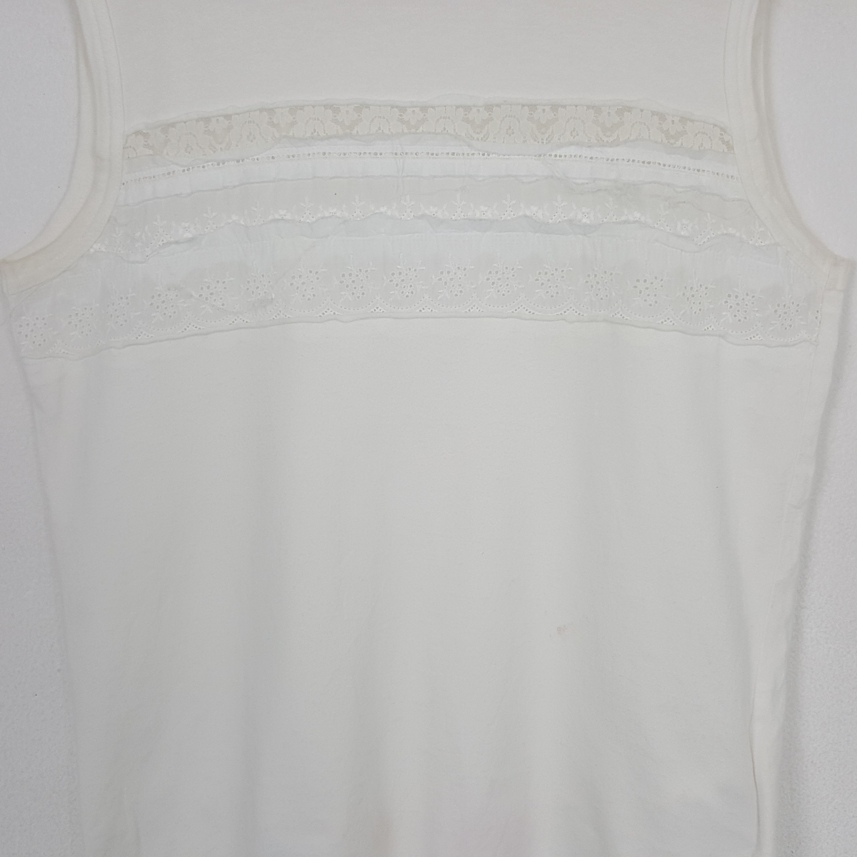 Comme des Garcons Vintage Comme des Garcons Sleeve Less Tshirt C301N51 Size S / US 4 / IT 40 - 2 Thumbnail