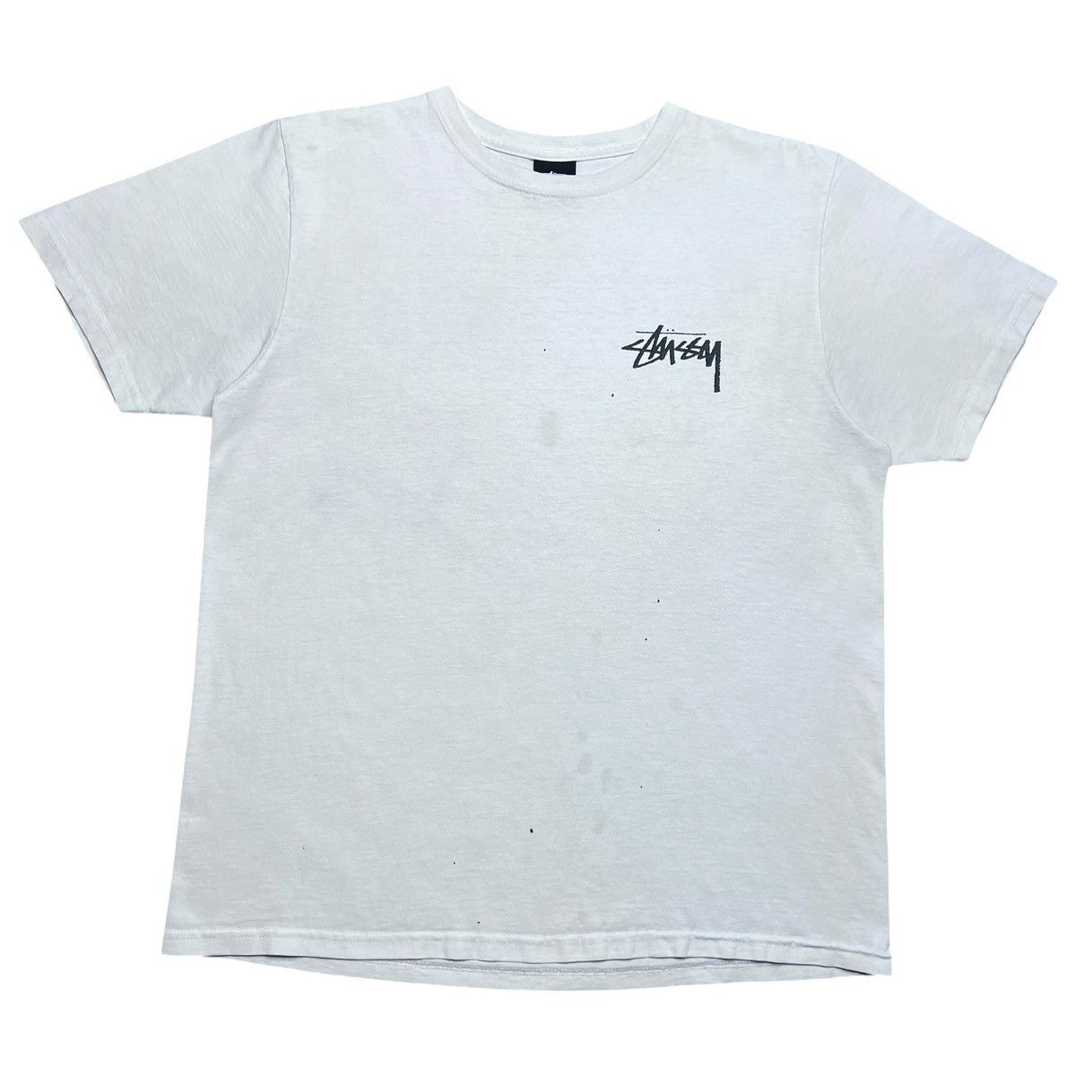 Stussy Vintage 2000s Stussy Suits Playing Cards White T-Shirt Size US M / EU 48-50 / 2 - 2 Thumbnail