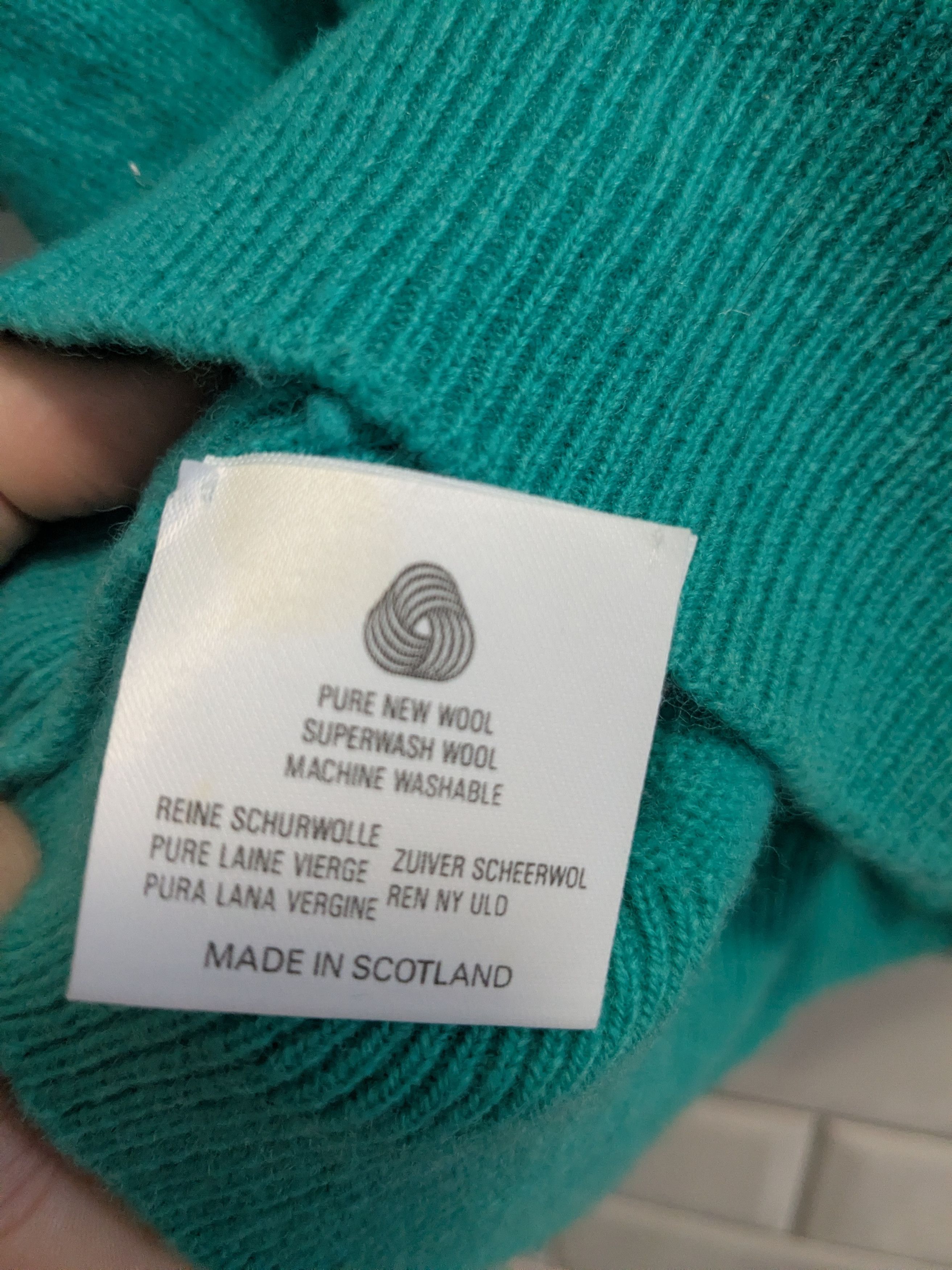 Pringle Of Scotland Pringle of Scotland Wool Sweater – Vintage, Size M Size M / US 6-8 / IT 42-44 - 4 Thumbnail