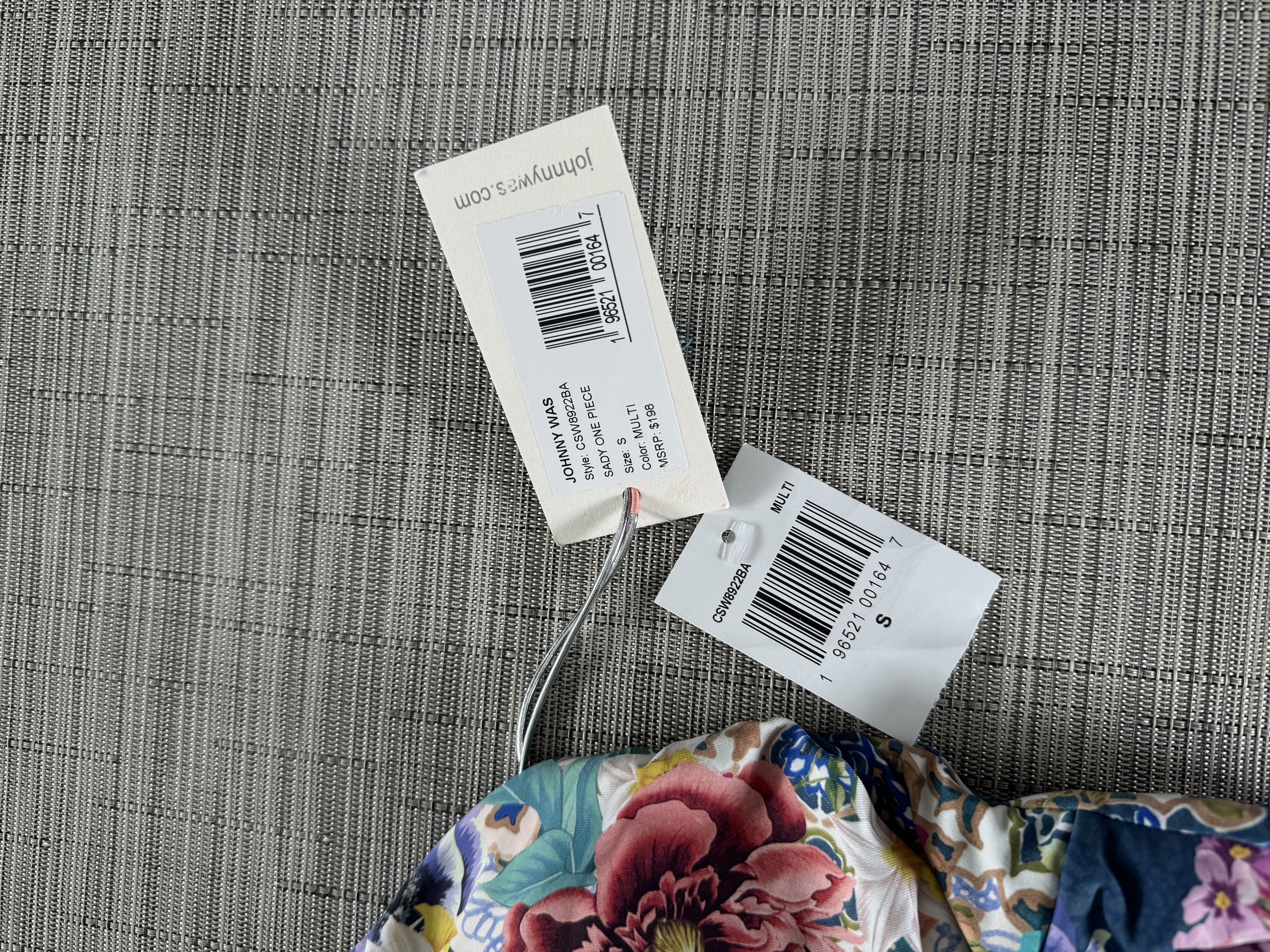 Johnny Was Sady One Piece Swimsuit Size: S Size ONE SIZE - 3 Thumbnail