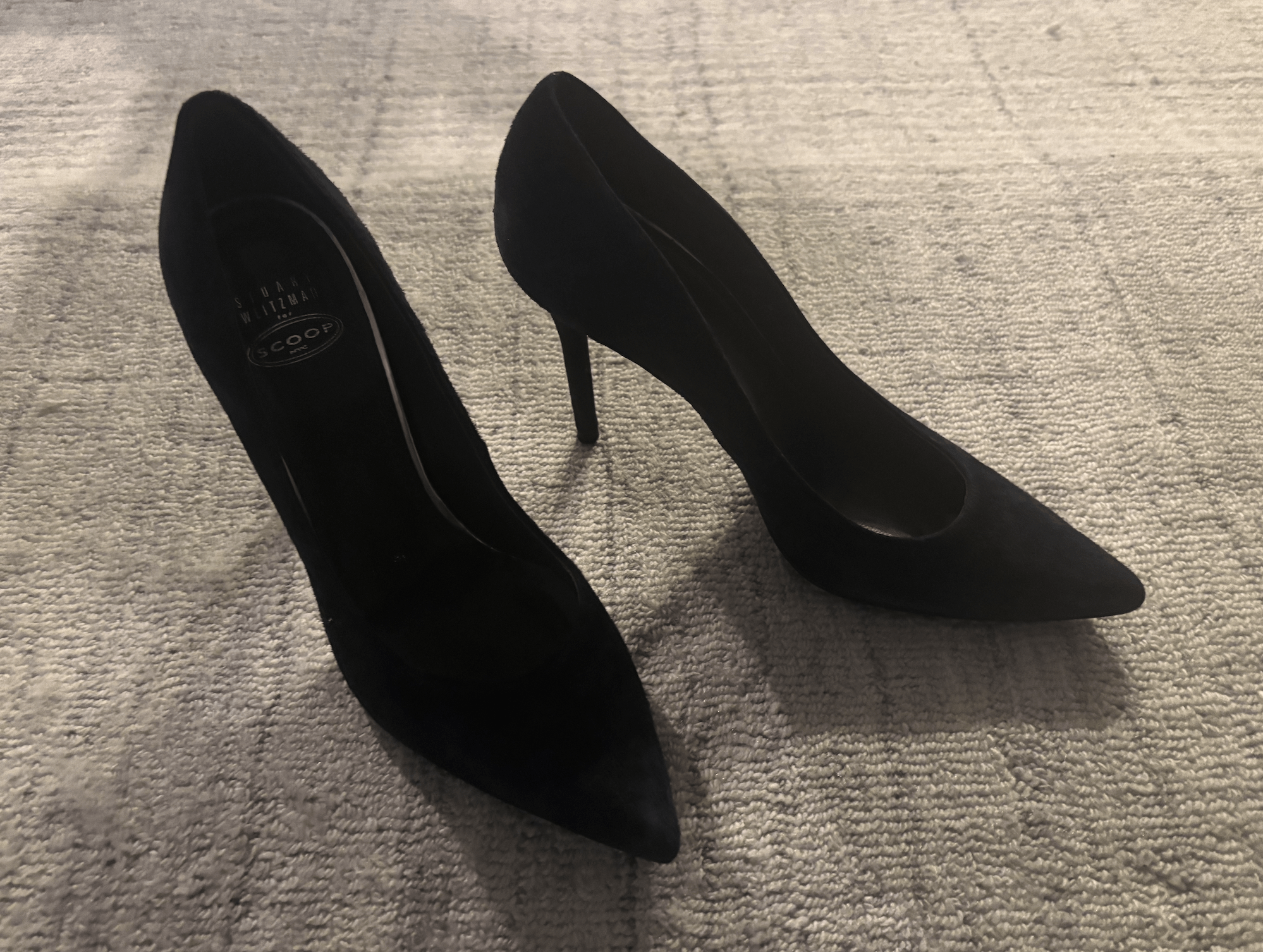 Stuart Weitzman Stuart Weitzman Dark Blue Pumps Heels Vintage Size US 6.5 / IT 36.5 - 3 Thumbnail