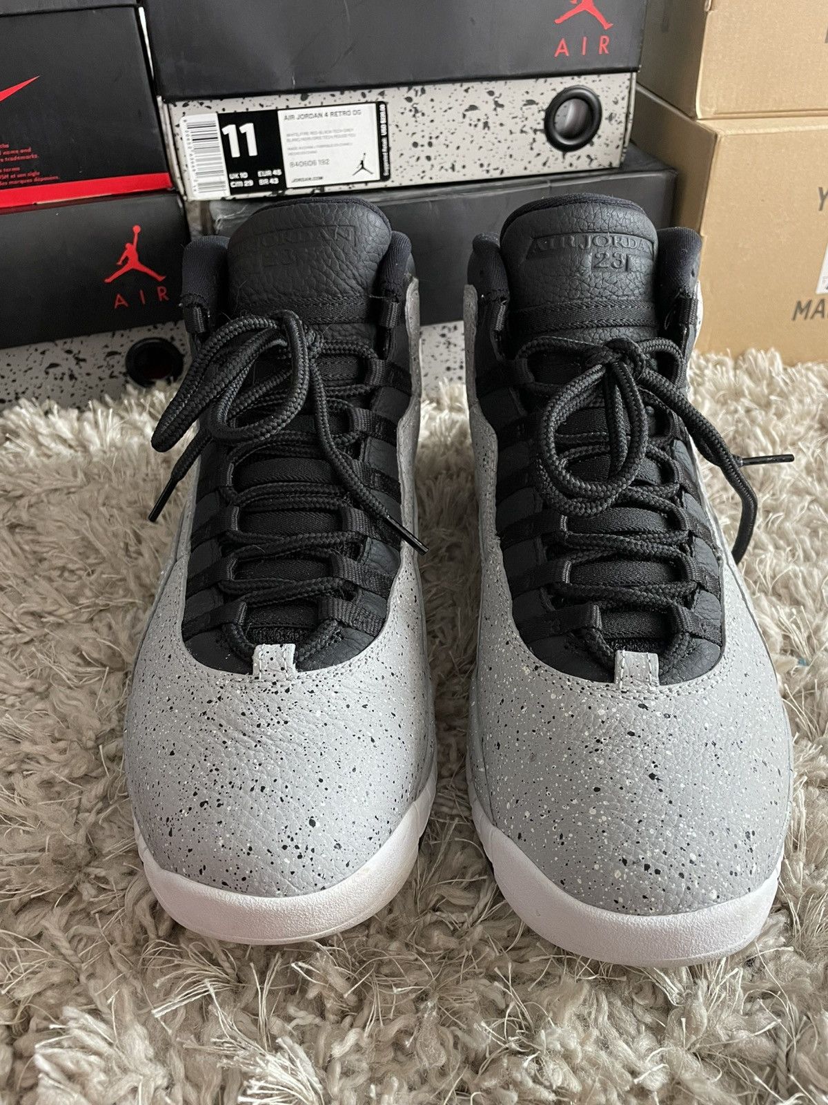 Jordan Brand Jordan 10 Light Smoke Grey Size US 11 / EU 44 - 4 Thumbnail