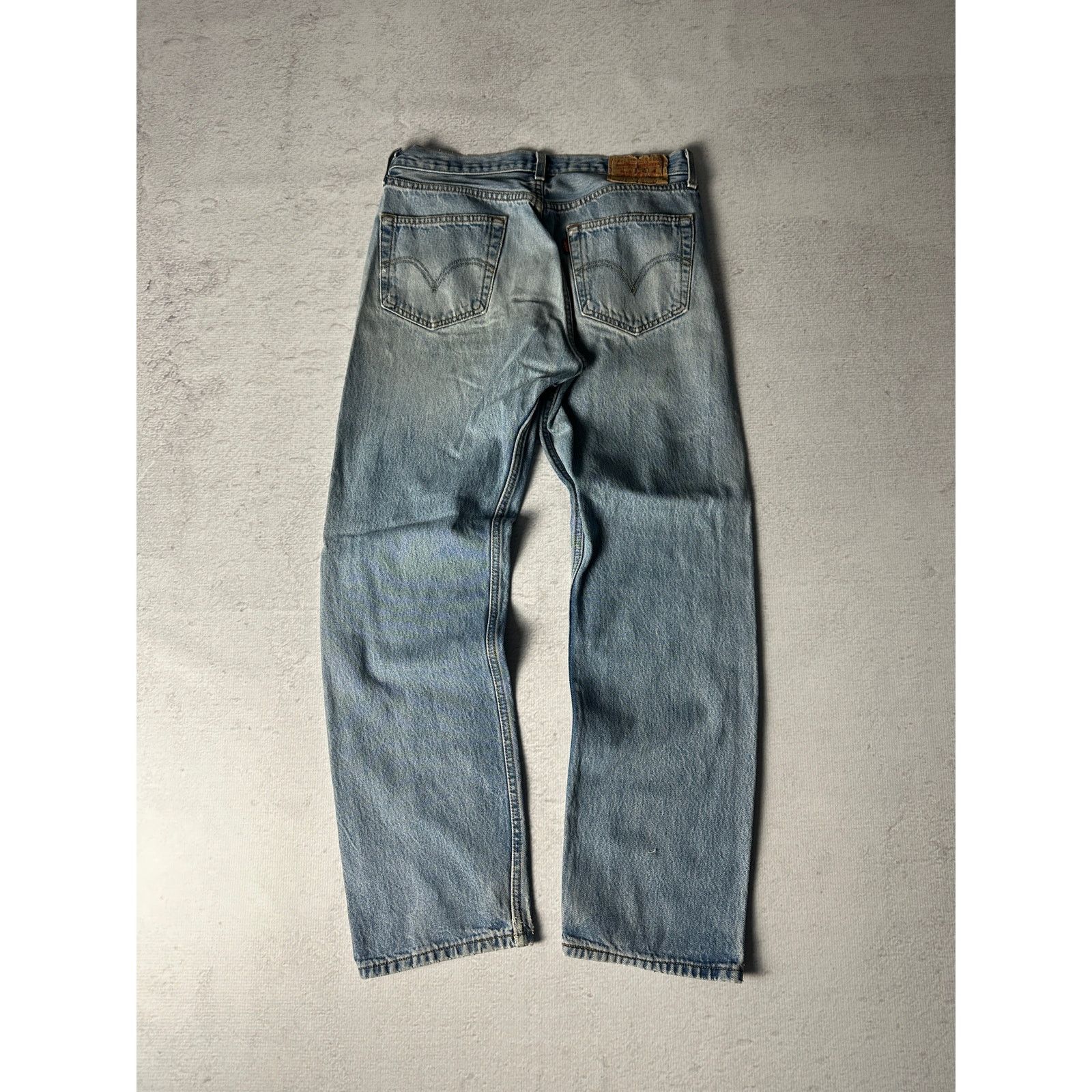 Levi's Vintage Levis 501 Blue Perowned Denim Jeans - Men's 34W30L Size 34" / US 12 / IT 48 - 2 Thumbnail