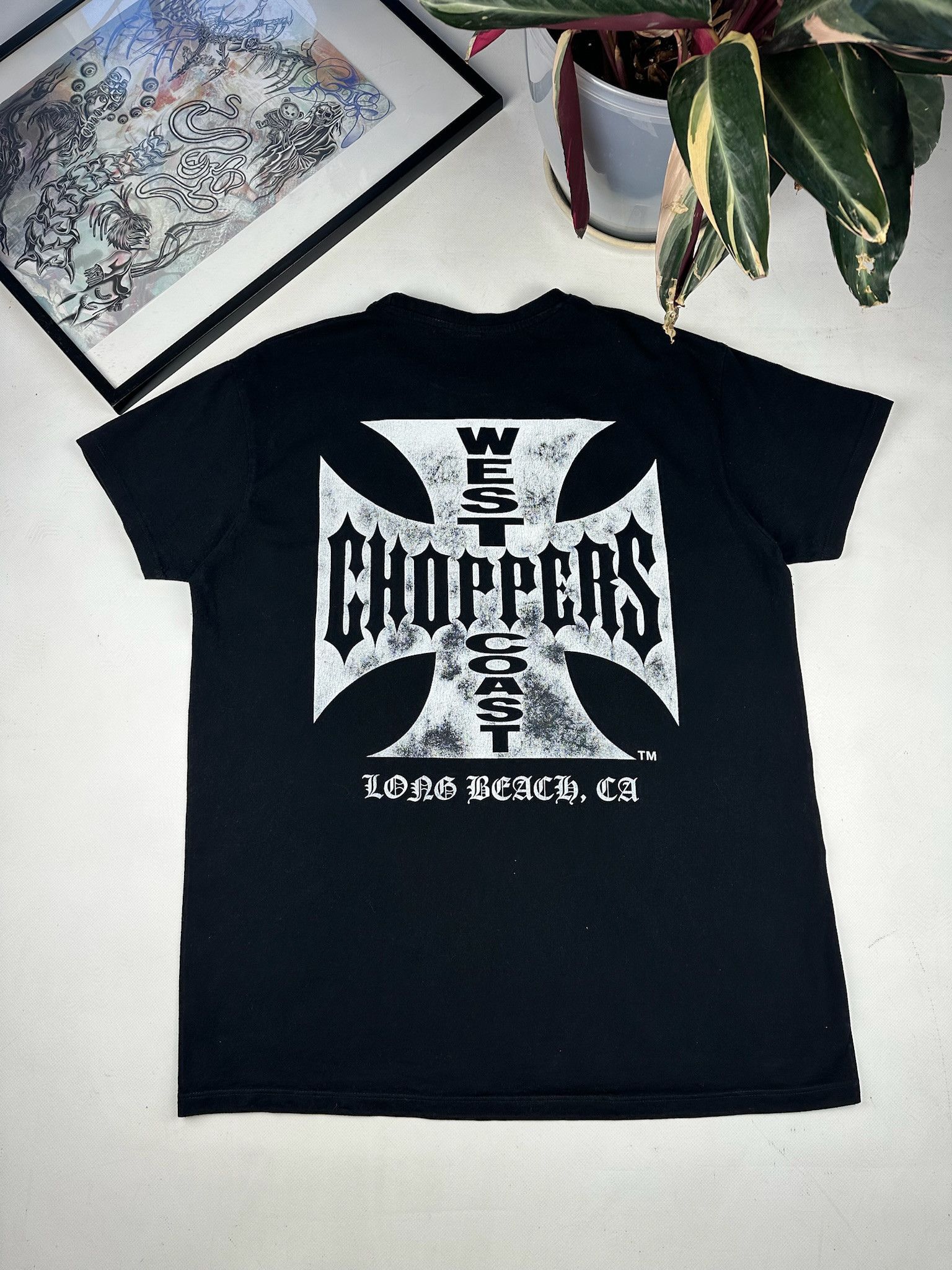 Vintage OG west COAST CHOPPERS Paul Walker Fast furious shirt Size US XL / EU 56 / 4 - 6 Thumbnail