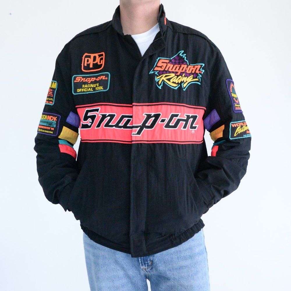image of Racing Vintage Snap-On The Official Tool Molson Indy Toronto in Black, Men's (Size Medium)