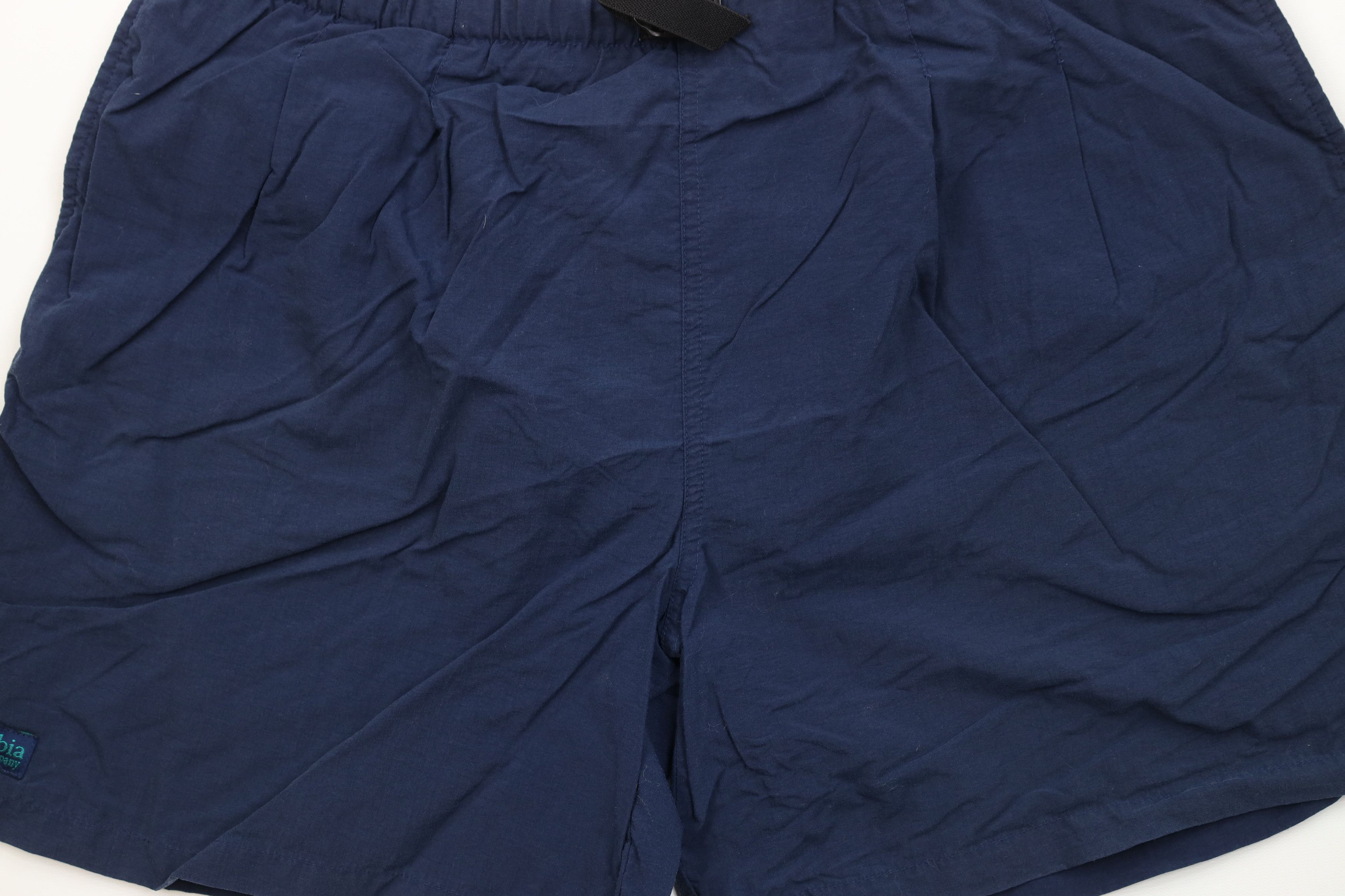 Columbia Vintage 90s Columbia Spell Above Knee Belted Lined Shorts Size US 34 / EU 50 - 3 Thumbnail