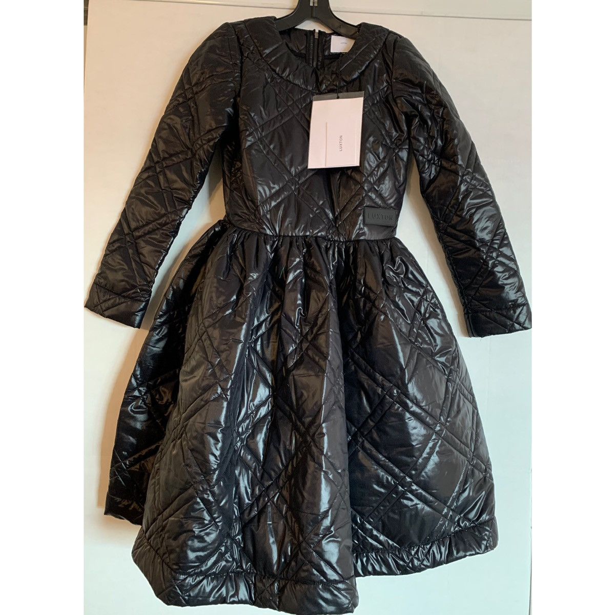 Other LUXTON BLACK QUILTED PUFFER MID DRESS Size M / US 6-8 / IT 42-44 - 1 Thumbnail