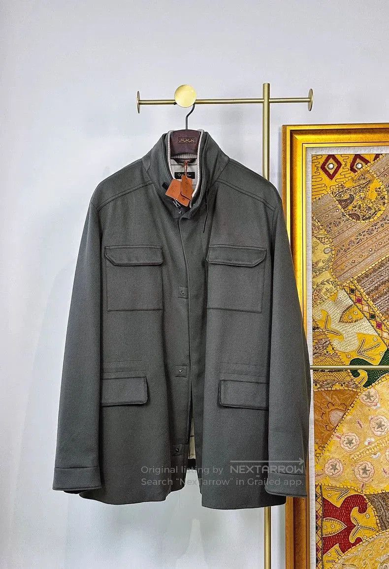 Loro Piana Loro Piana New Traveller Cashmere Coat. Size US XXL / EU 58 / 5 - 1 Thumbnail