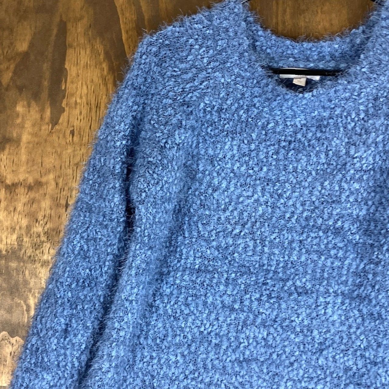 Vintage LC Lauren Conrad Sweater Womens Crew Neck Long Sleeve Blue Small Soft Knit Pullover Casual Holiday, Workwear, Travel Womens Size S Size S / US 4 / IT 40 - 4 Thumbnail