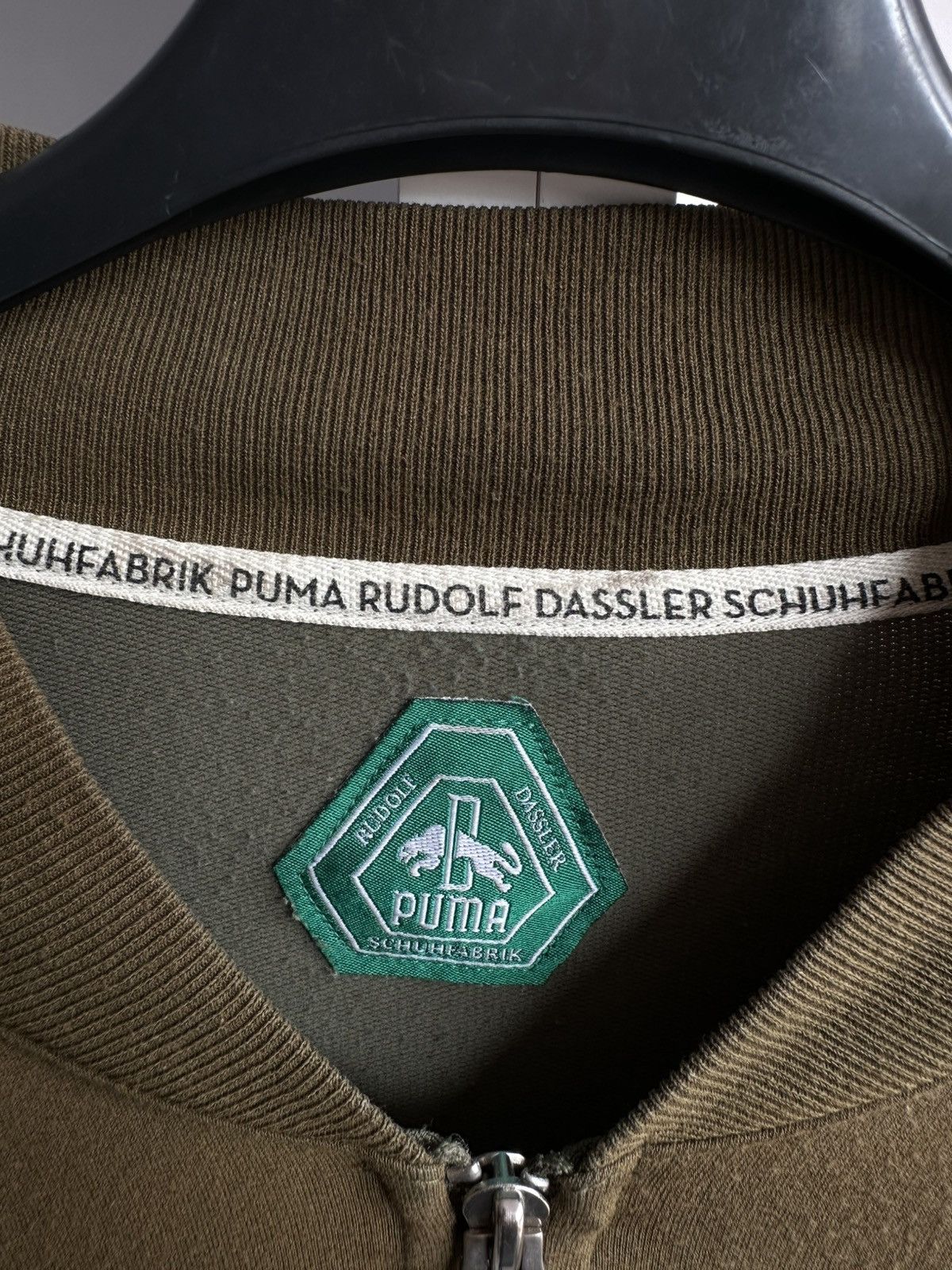 Puma Vintage Puma Rudolf Dassler Rare Zip Track Jacket Size US L / EU 52-54 / 3 - 4 Thumbnail
