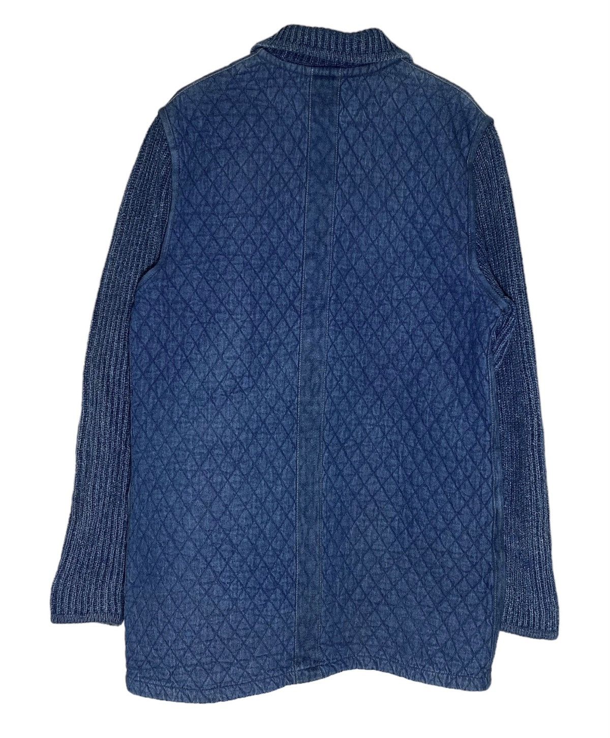 Indigo × Japanese Brand Vintage BLUE WILLI's indigo Coat Jacket Made in Denmark Size US M / EU 48-50 / 2 - 7 Thumbnail