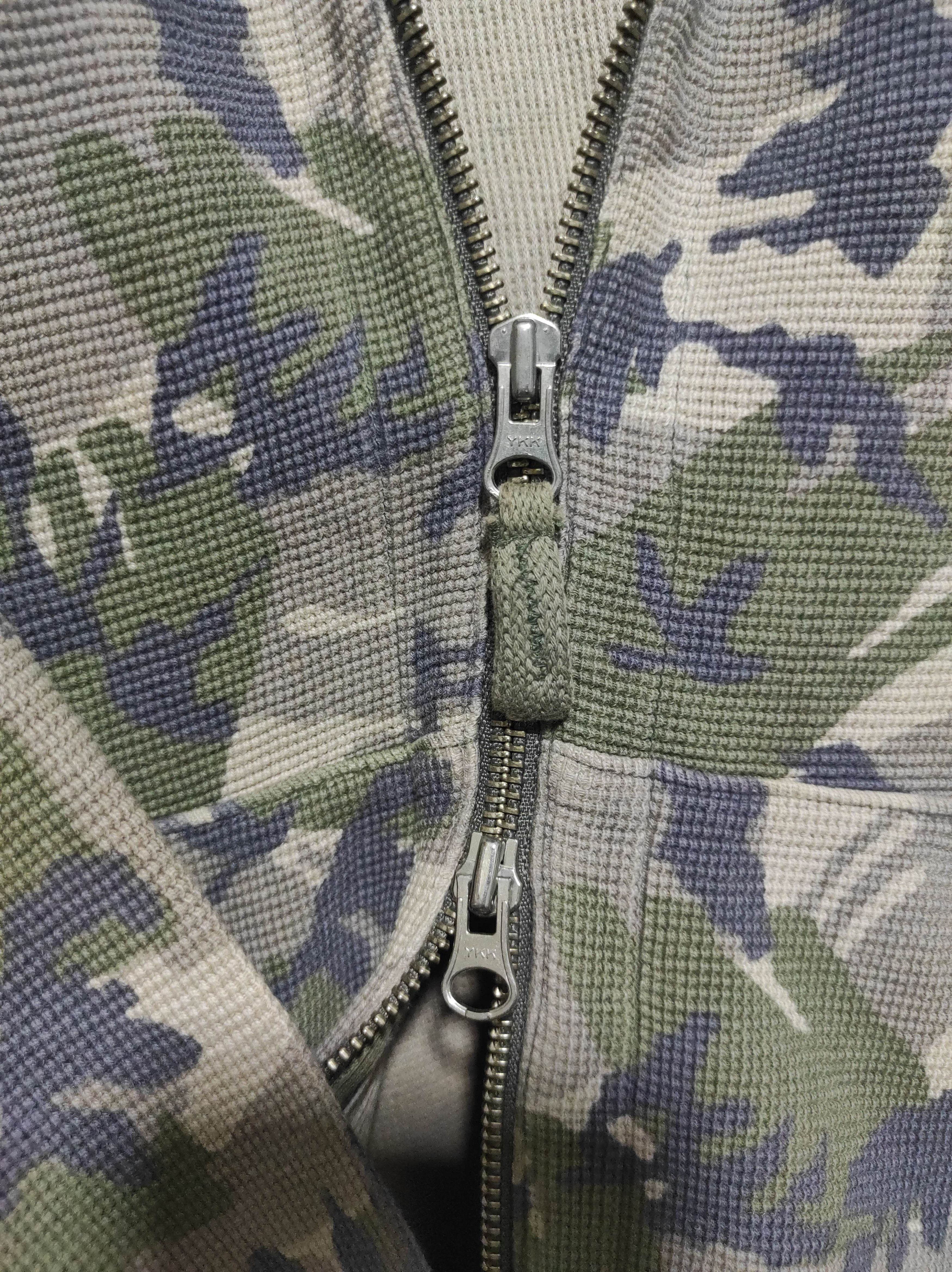 Hysteric Glamour Just Fit Camo Double Zip Fur Hoodie i6w9 Lgb Style Size US M / EU 48-50 / 2 - 4 Thumbnail