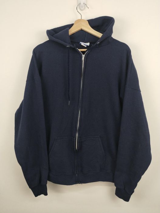 Vintage Vintage Tultex Blank Zip Up Hoodie | Grailed