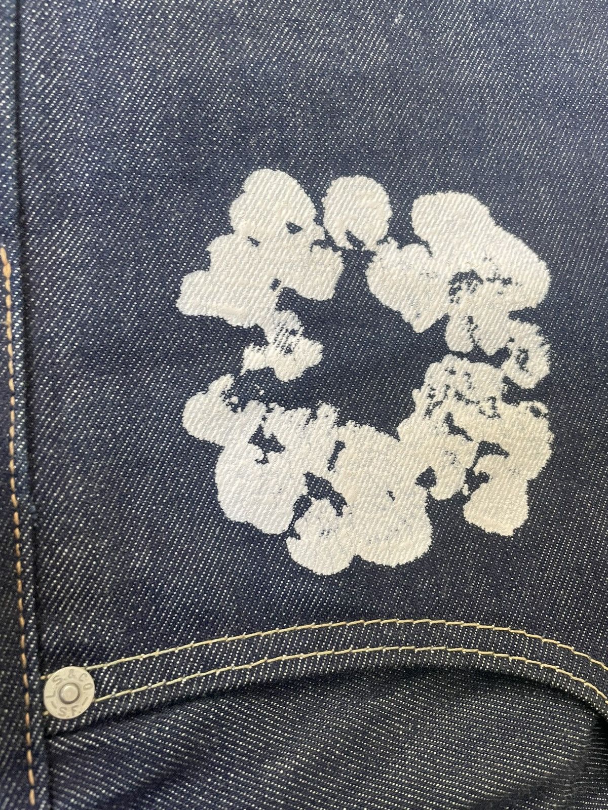 DENIM TEARS × Levi's Denim Tears Selvedge Raw Wreath 29 Size US 29 - 11 Thumbnail