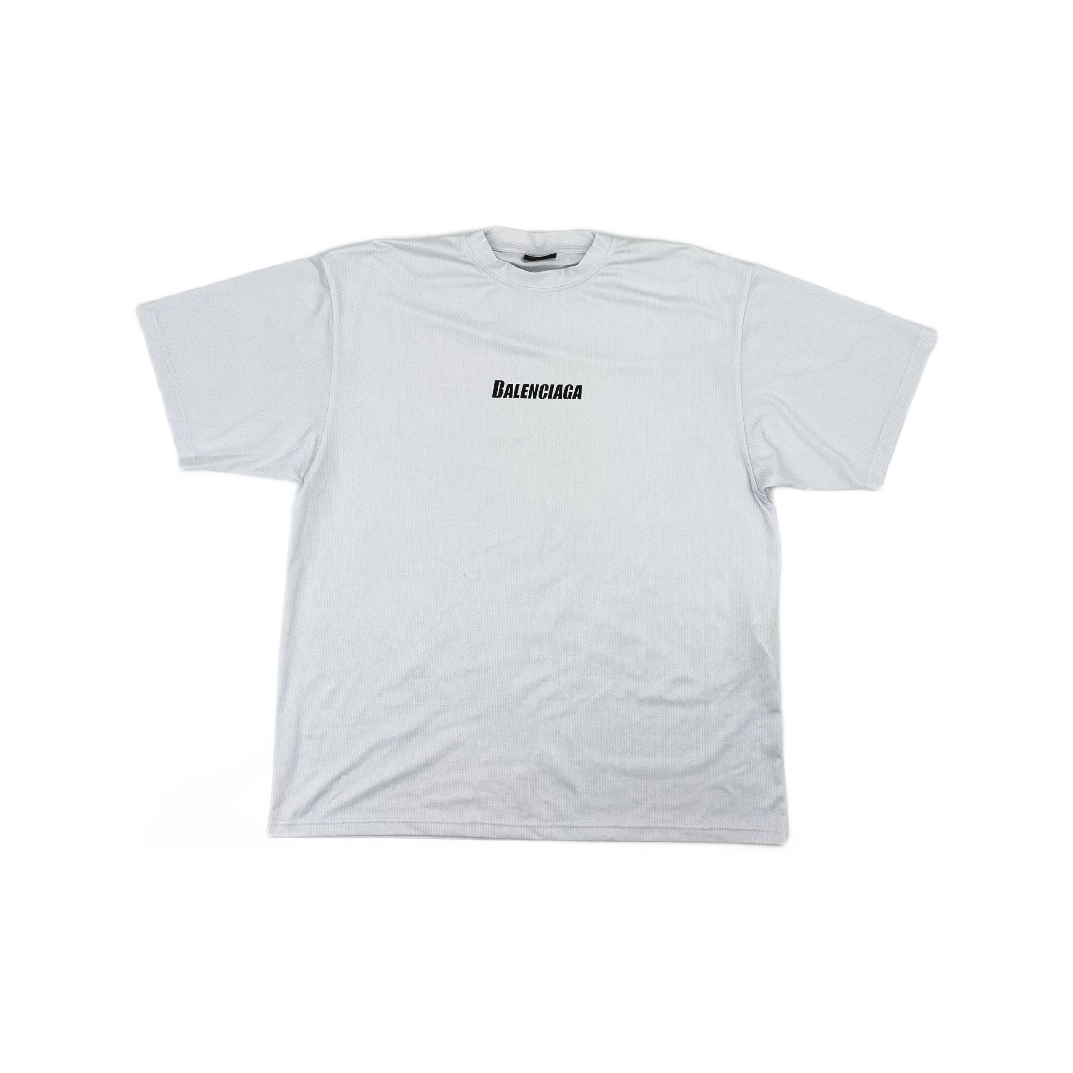 Balenciaga Balenciaga Logo Swim T-Shirt US S Size US S / EU 44-46 / 1 - 1 Thumbnail