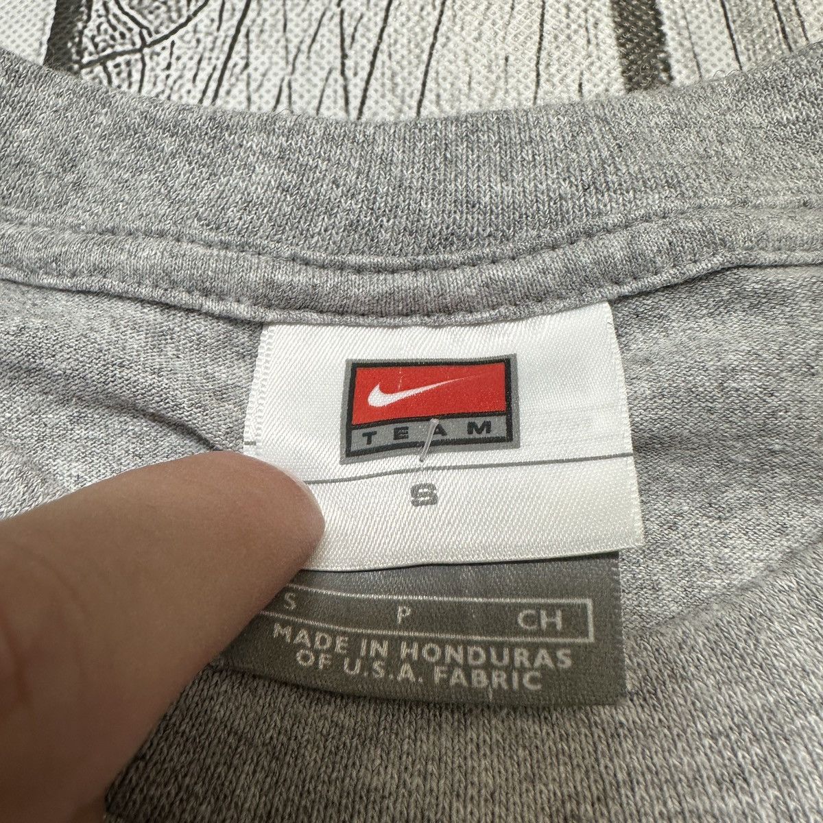 Nike × Vintage Vintage Army tee Size US S / EU 44-46 / 1 - 4 Thumbnail