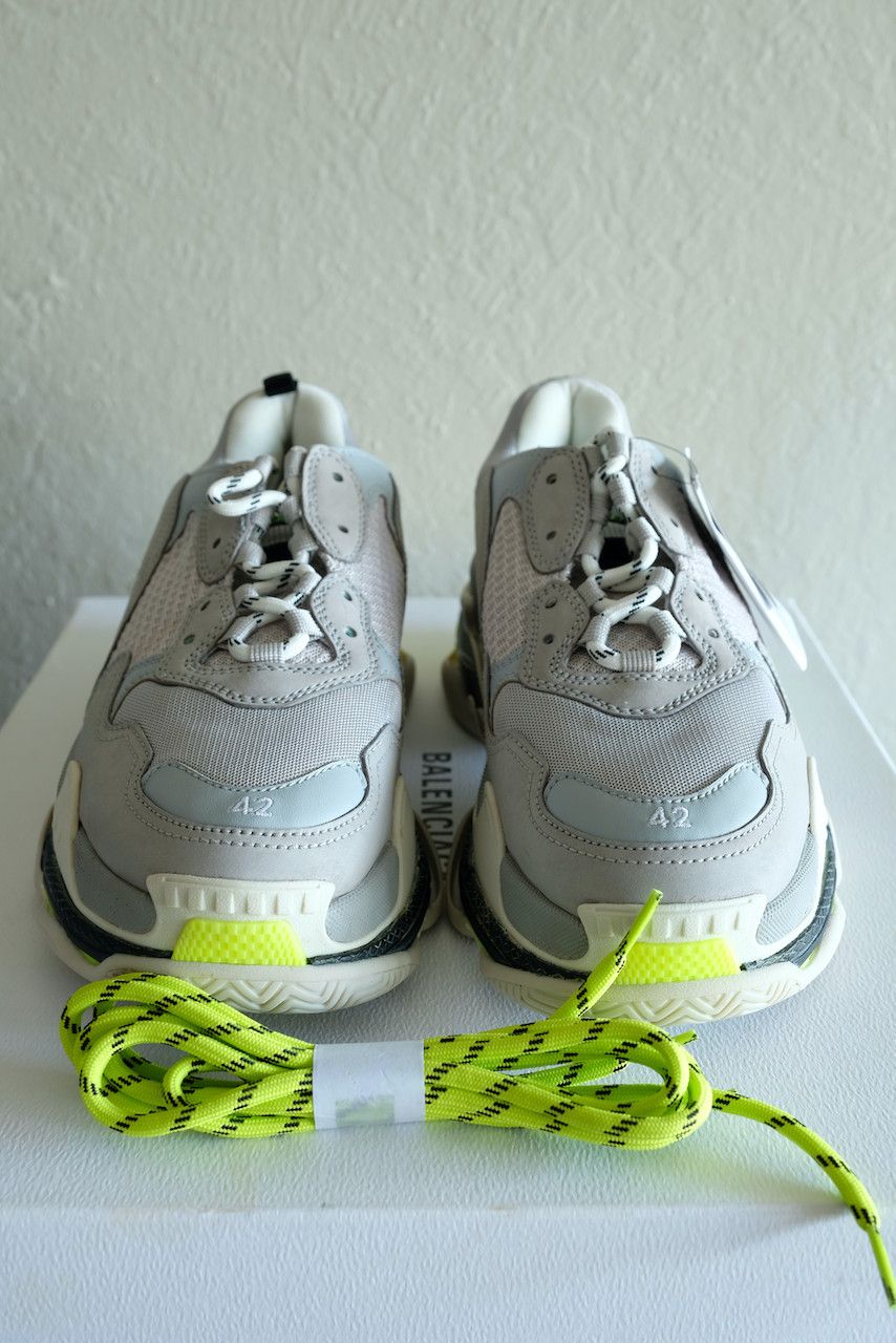 Balenciaga Balenciaga Triple S Sneakers Demna Gvasalia Shoes Leather Size US 9 / EU 42 - 3 Thumbnail