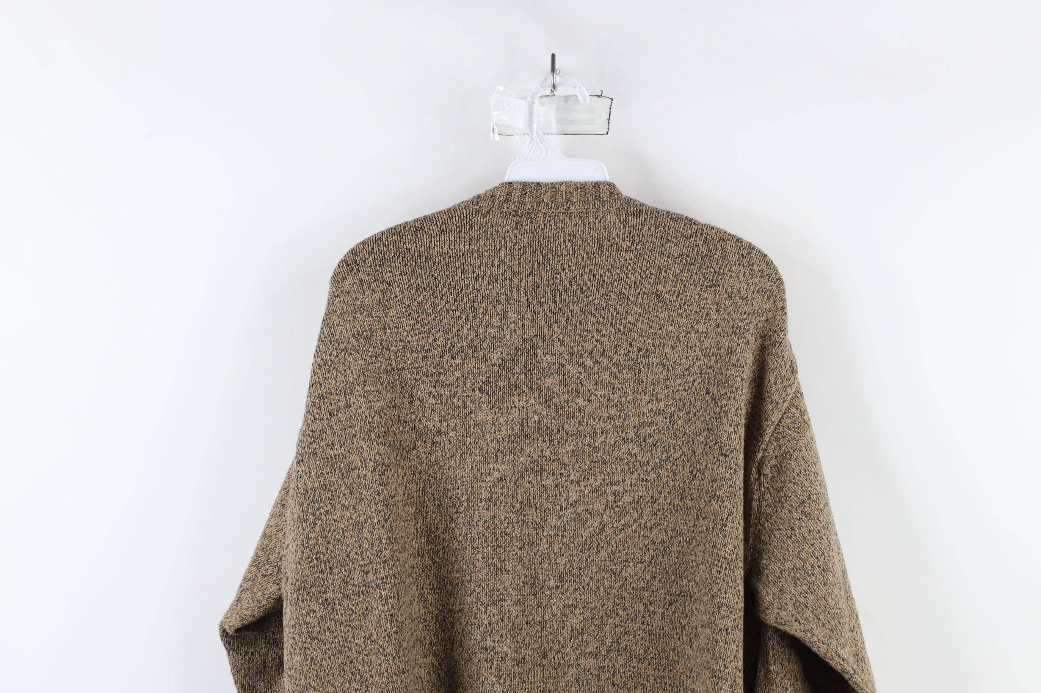 Vintage Vintage 90s Streetwear Knit Crewneck Sweater Earth Tone Size US XL / EU 56 / 4 - 9 Thumbnail