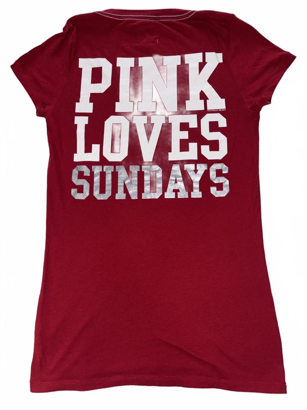 Designer Arizona Cardinals Women's V-Neck Tee - Red with Sequins Size ONE SIZE - 3 Thumbnail