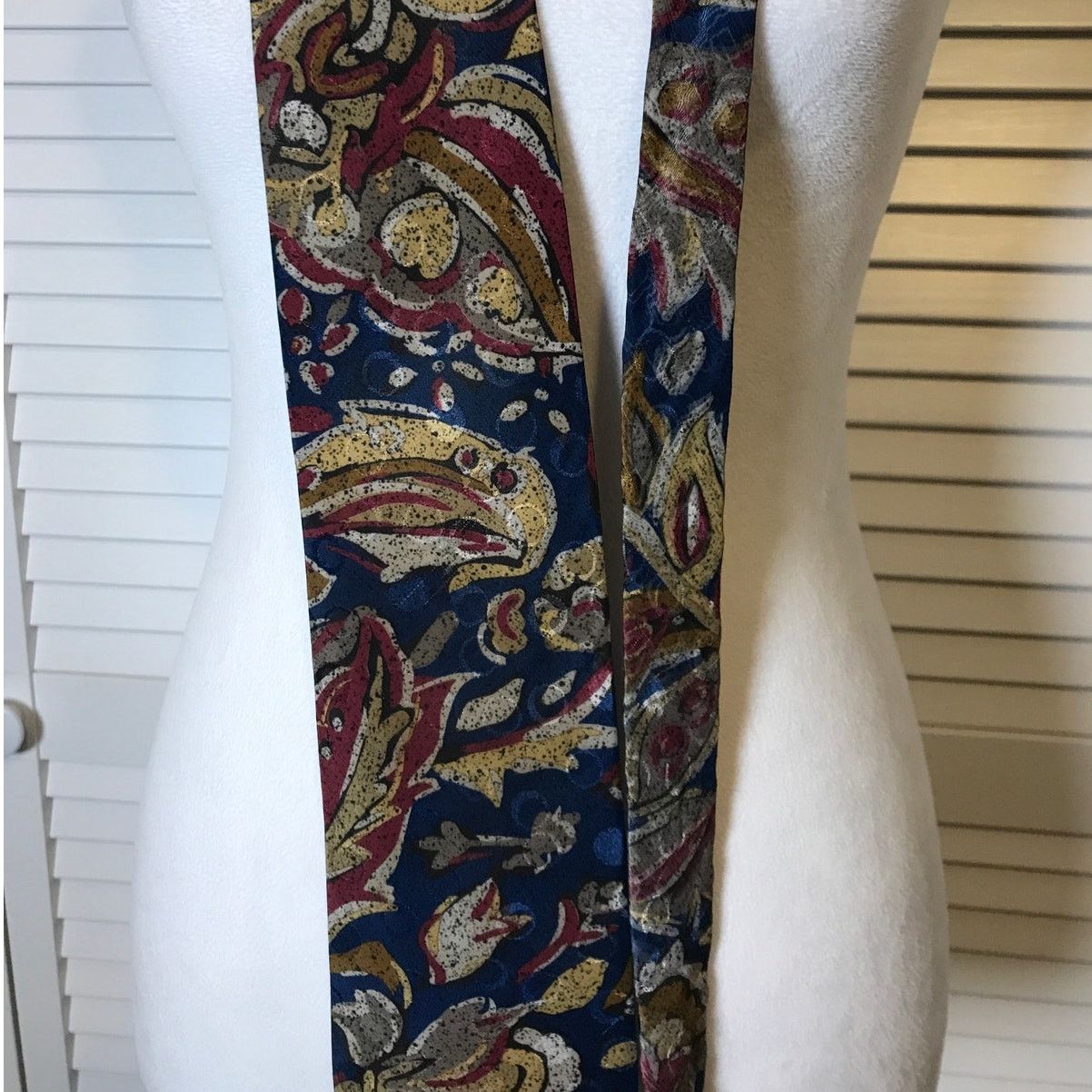 Towncraft Towncraft Floral Classic Wide Mens Necktie Size ONE SIZE - 3 Thumbnail