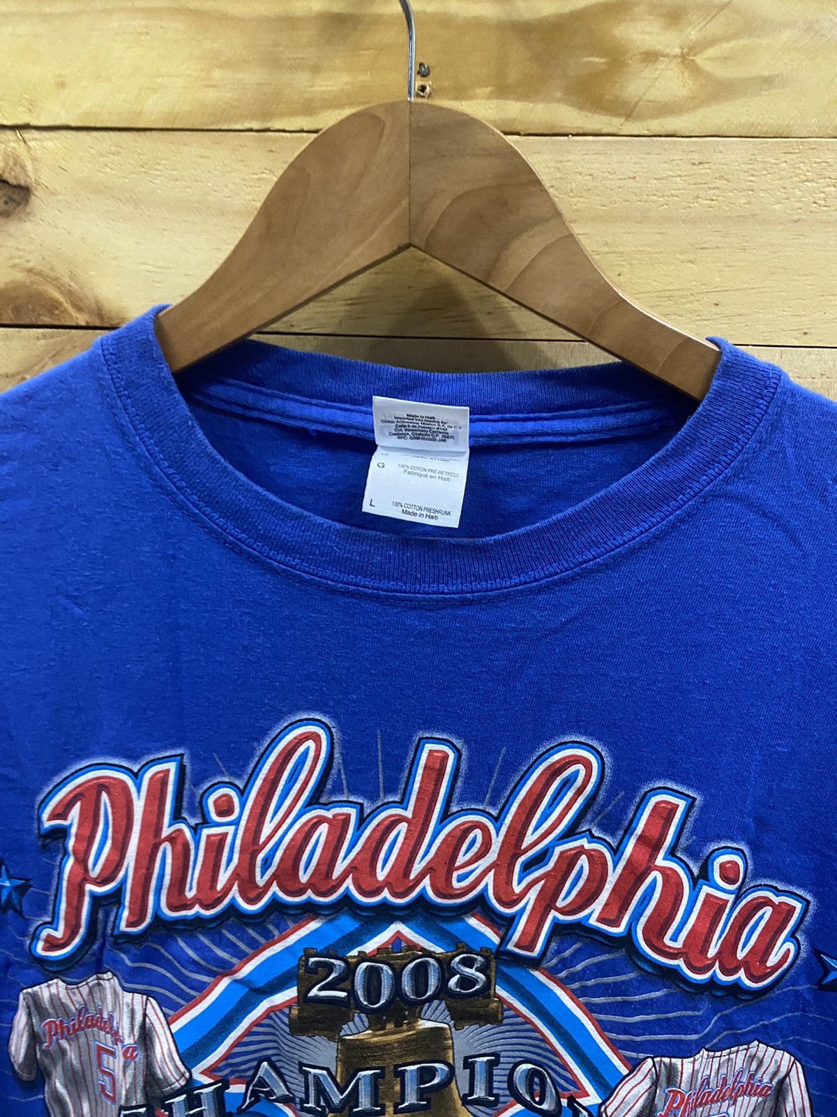 MLB Y2k Philadelphia 2008 champions tee Size US M / EU 48-50 / 2 - 2 Thumbnail