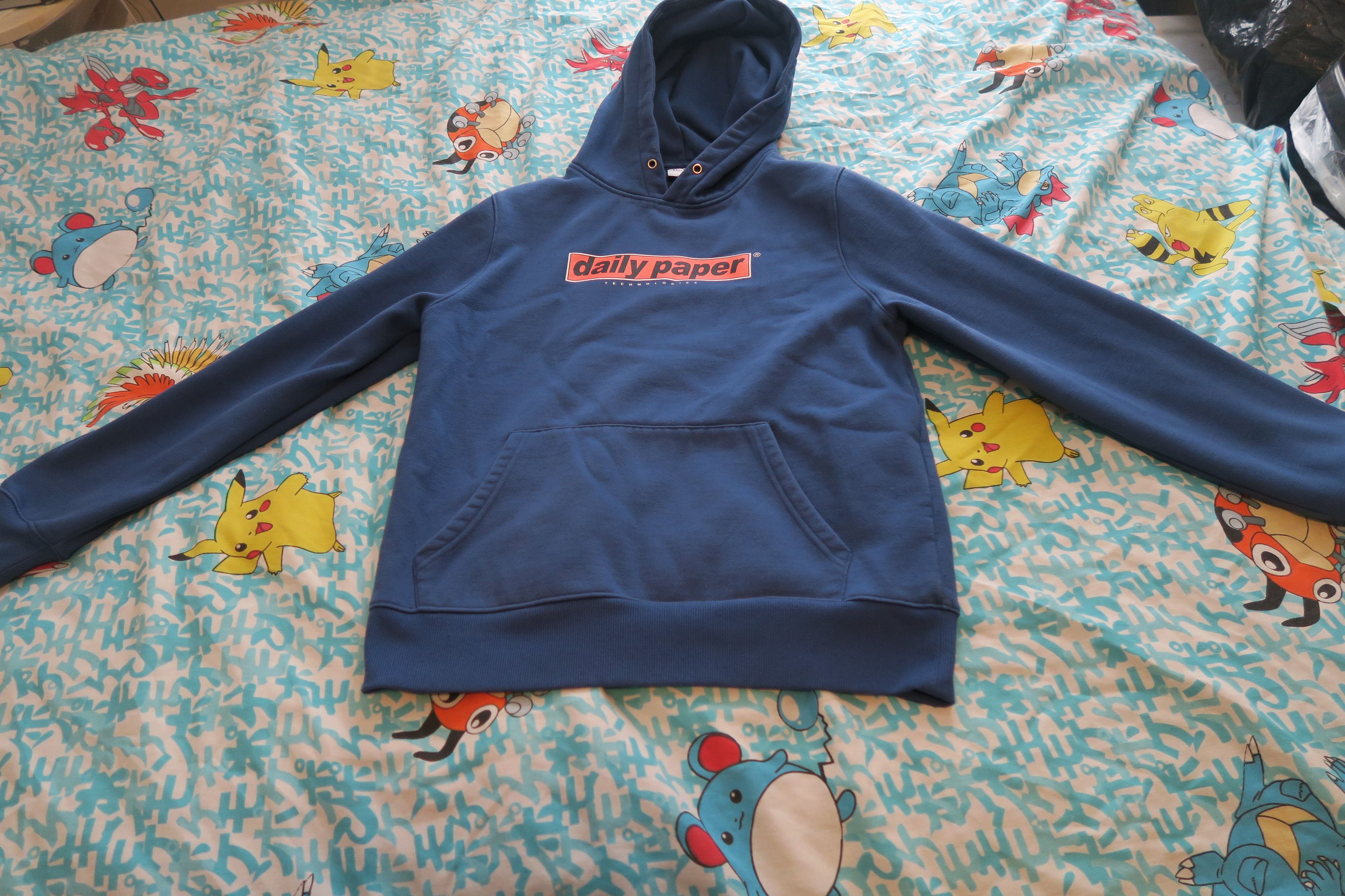 パーカー・フーディ DAILY PAPER Men Hoodies 2511164 NACREOUSCL BLUE Daily Paper DAILY PAPER Men Hoodies 2511164 NACREOUSCL BLUE