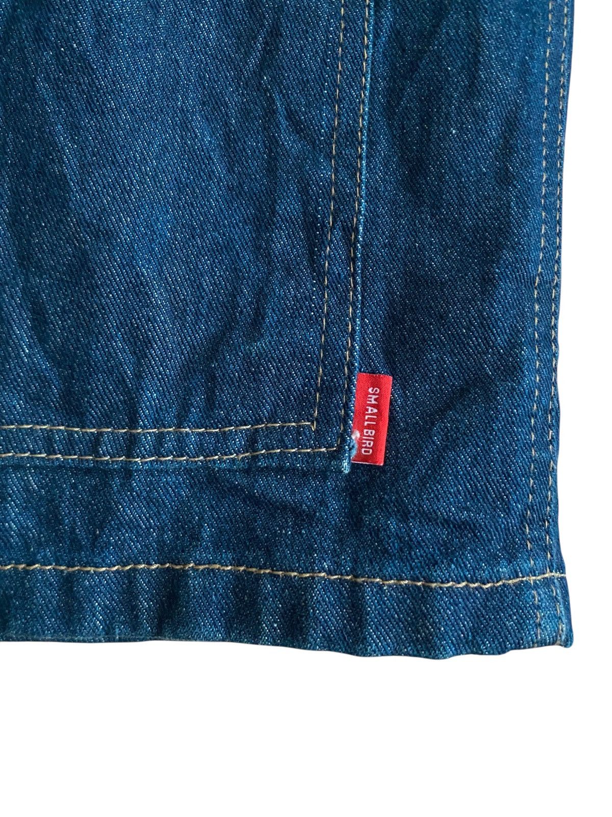 Japanese Brand Vintage Japanese Brand Small Birds Denim Vests 2000s Size US L / EU 52-54 / 3 - 6 Thumbnail