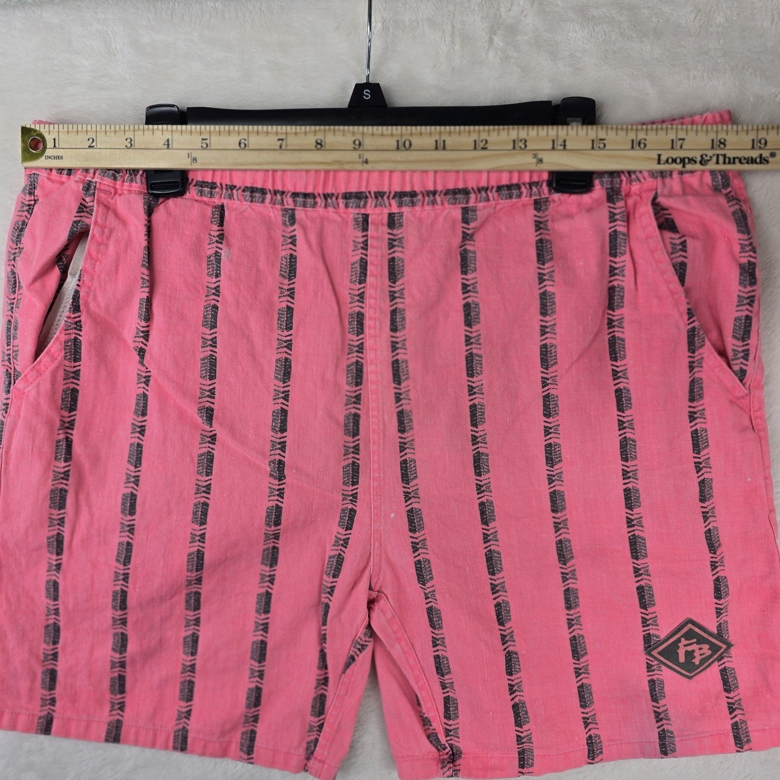 Other Vintage Fast Breakers Retro Board Shorts Mens Large Pink Size US 37 - 9 Thumbnail