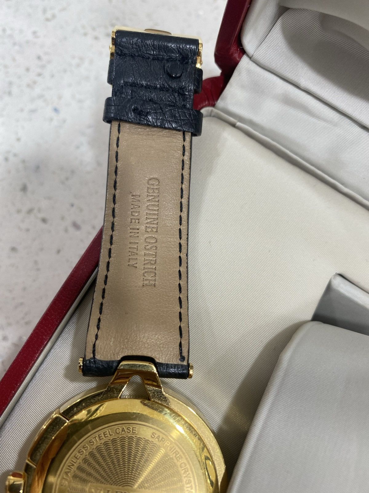 Valentino Valentino ostrich watch Size ONE SIZE - 2 Thumbnail