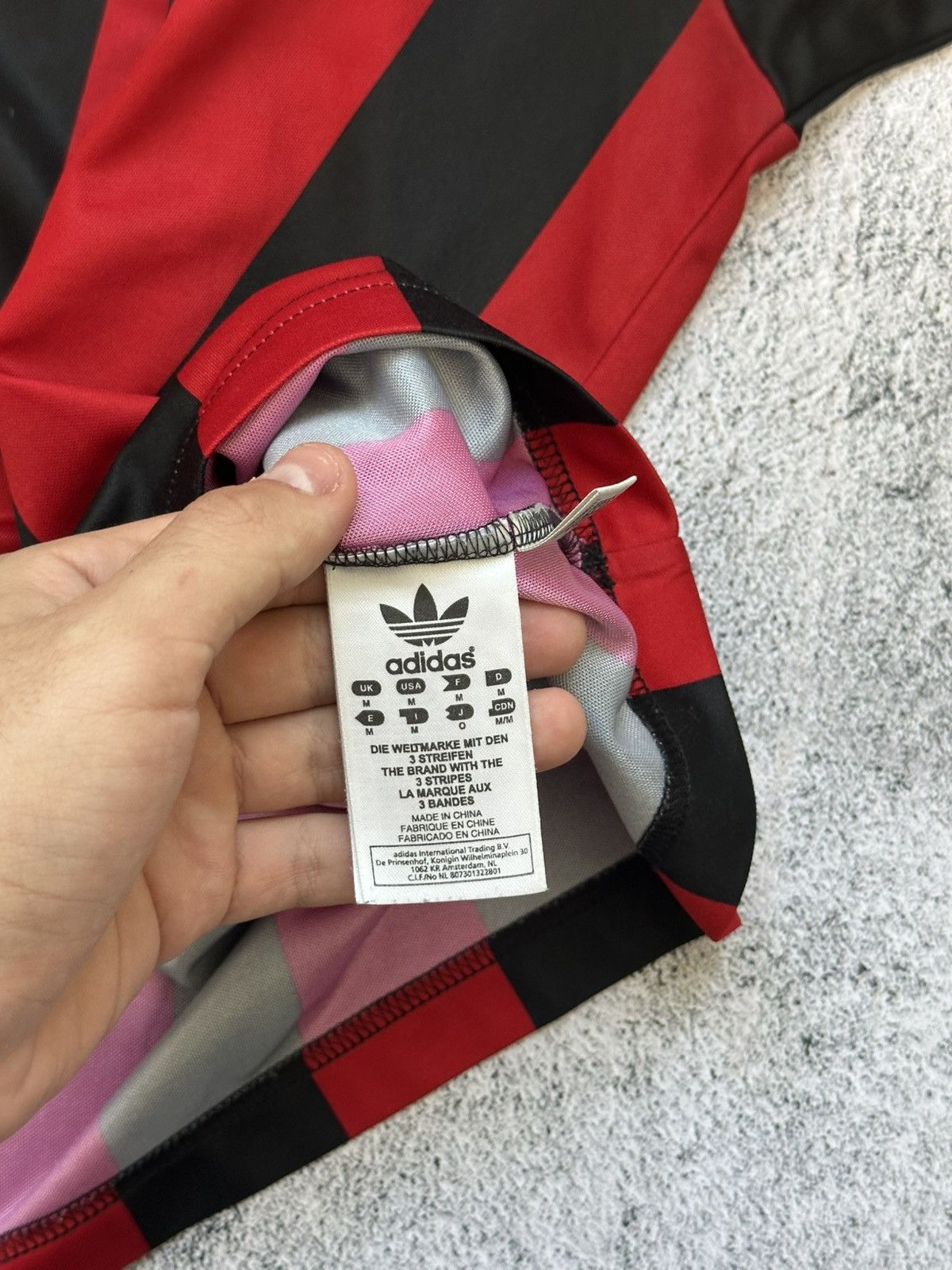 Adidas Vintage 1990-1991 Milan Adidas Jersey UEFA Cup Size US M / EU 48-50 / 2 - 8 Thumbnail