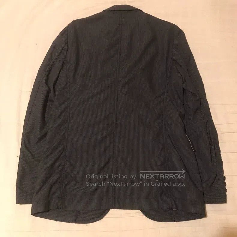 Comme des Garcons Comme Des Garcons Gray Gathered Pleated Blazer Size US XS / EU 42 / 0 - 2 Thumbnail