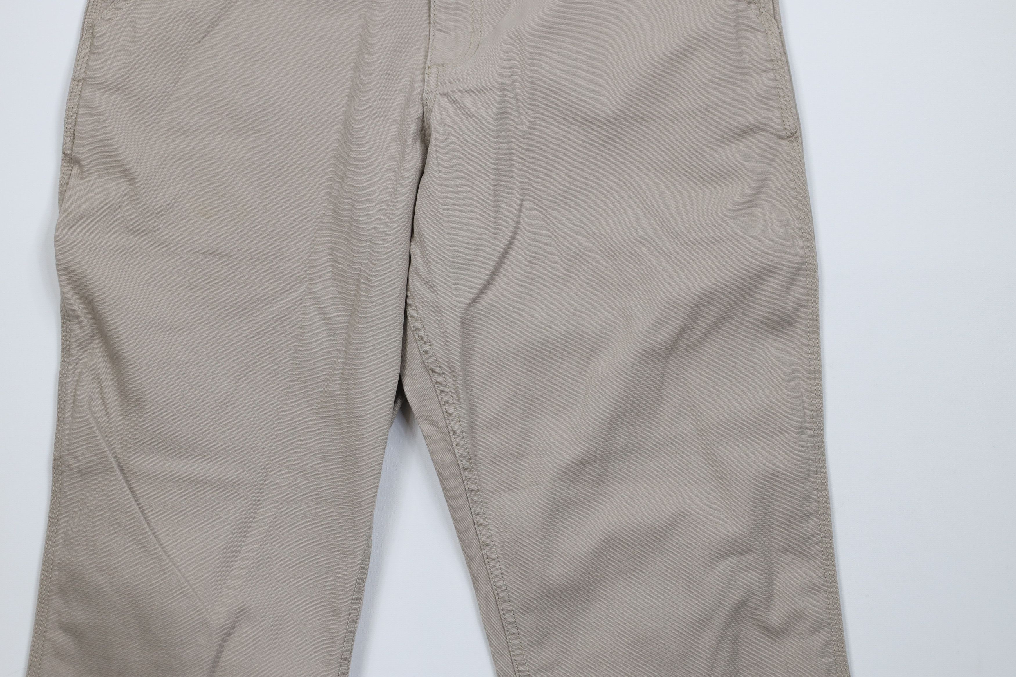 Carhartt Vintage Y2K Carhartt Fit Stretch Wide Leg Pants Beige Size US 34 / EU 50 - 3 Thumbnail