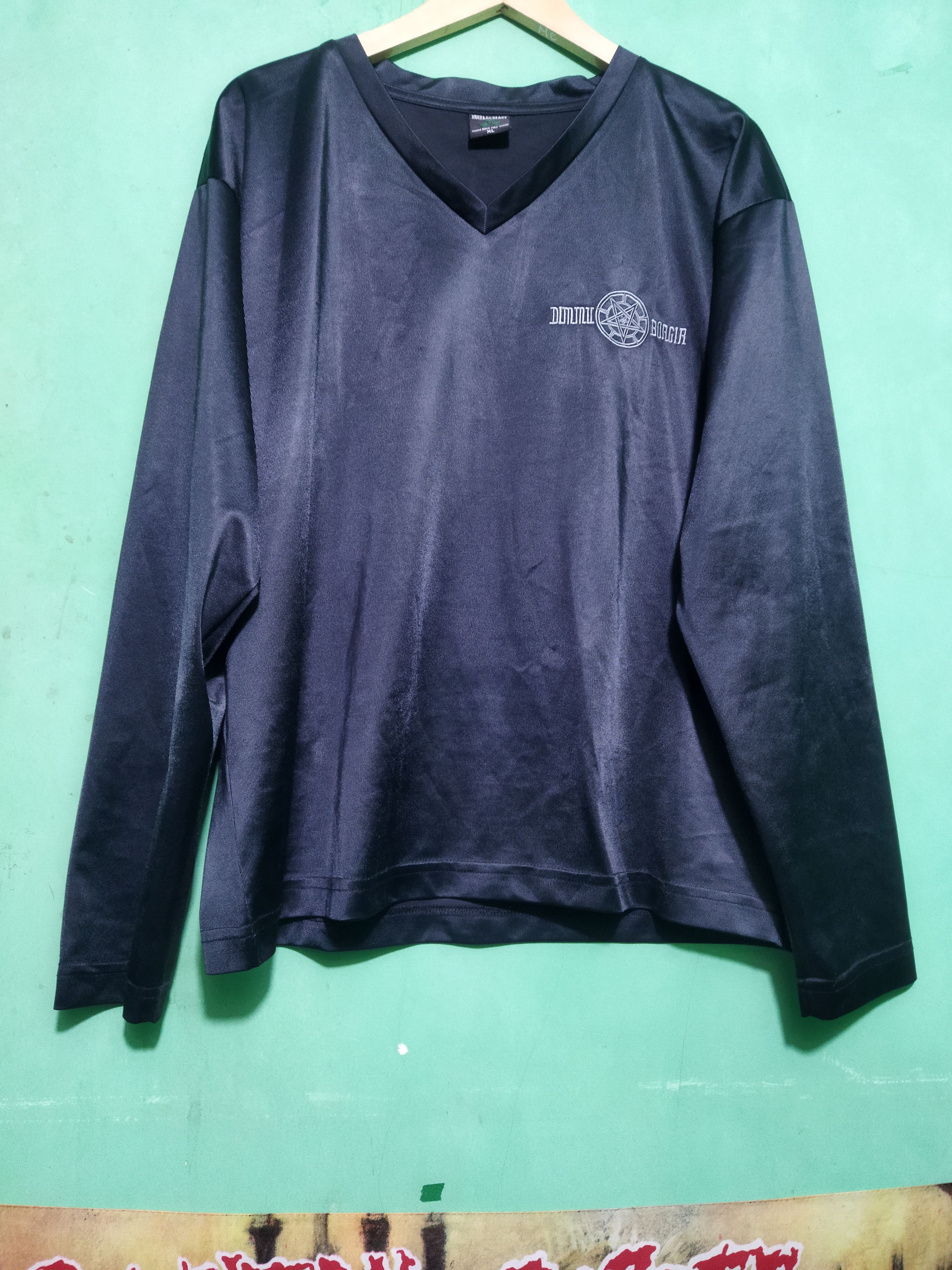 Band Tees Rare DIMMU BORGIR jersey long sleeve Size US XL / EU 56 / 4 - 3 Thumbnail