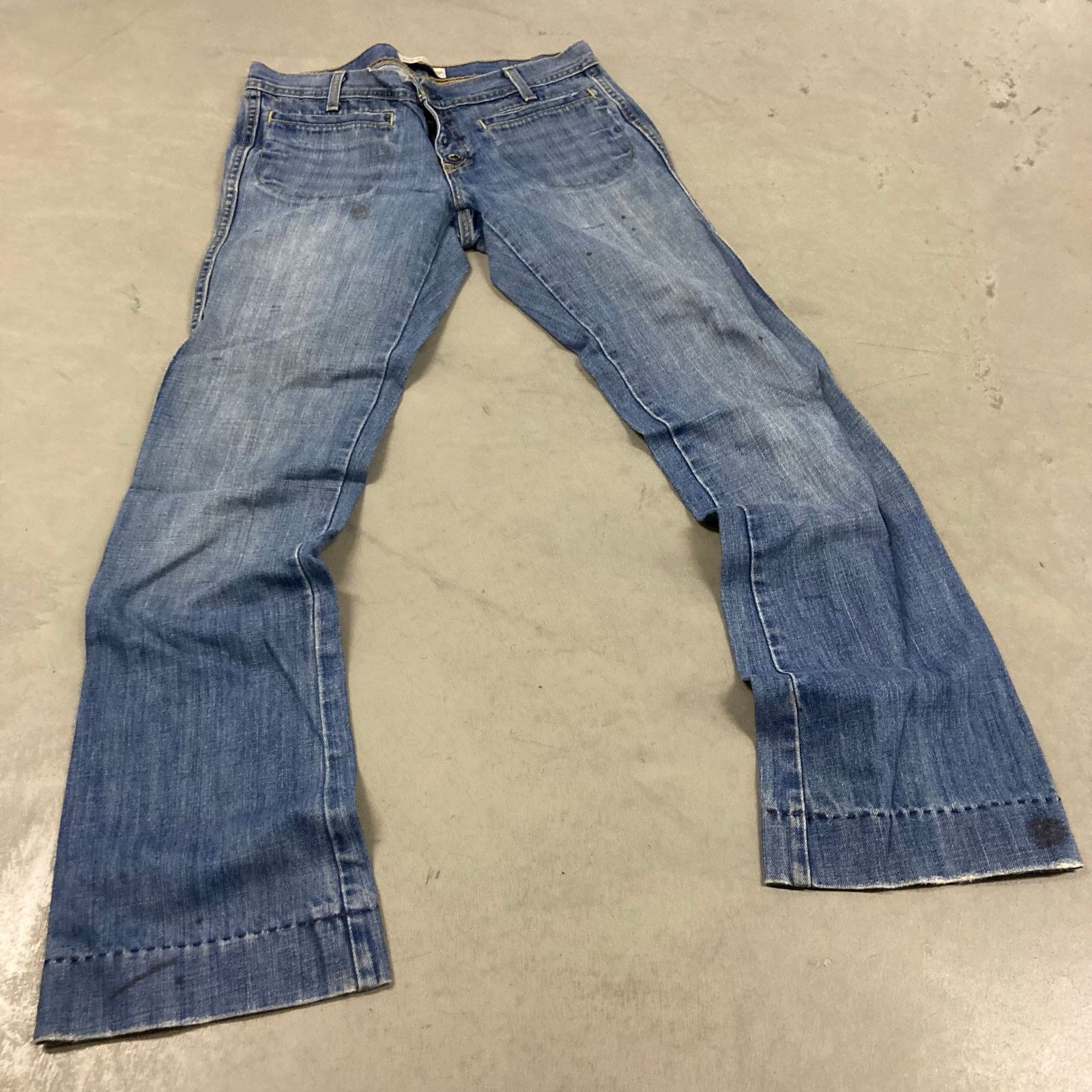 Vintage y2k old navy bootcut Jeans 32x32 Size US 32 / EU 48 - 1 Thumbnail
