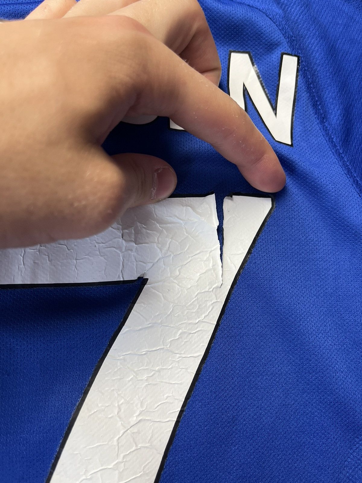 Chelsea Soccer Vintage Nike Chelsea #27 Christensen soccer jersey blokecore Size US S / EU 44-46 / 1 - 24 Thumbnail