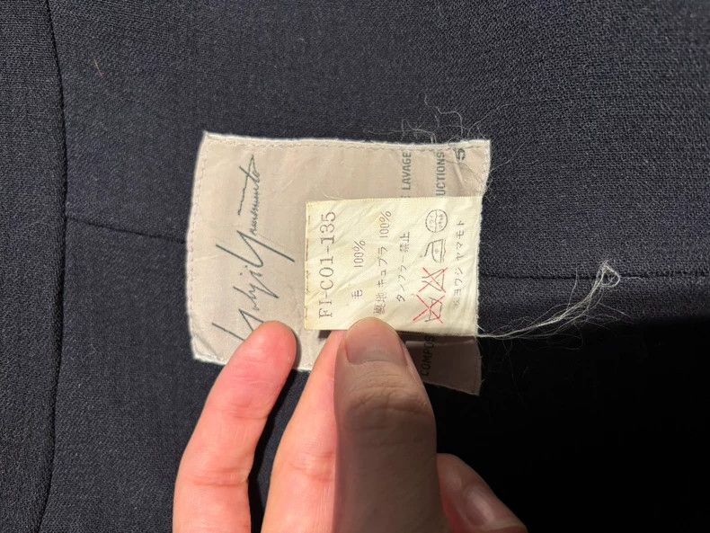 Yohji Yamamoto Yohji Yamamoto2000aw coat 2503-Nextarrow Size US XXL / EU 58 / 5 - 6 Thumbnail