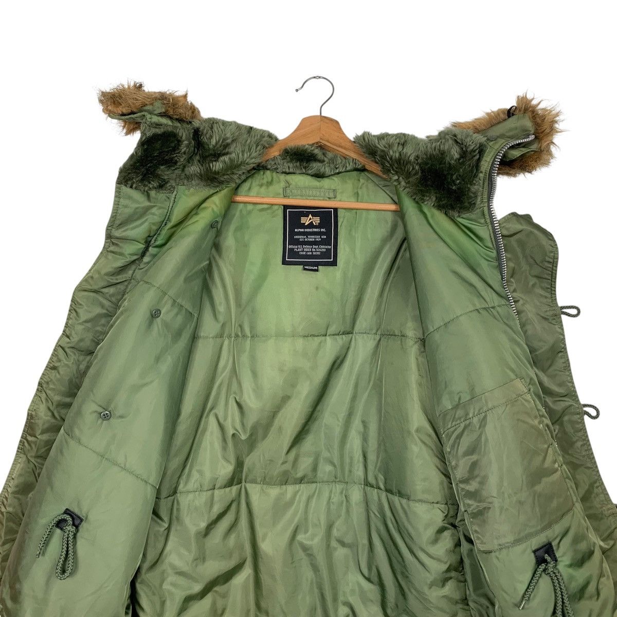 Alpha Industries Vintage ALPHA INDUSTRIES N3B Parka Jacket #2484-C111 Size US M / EU 48-50 / 2 - 13 Thumbnail
