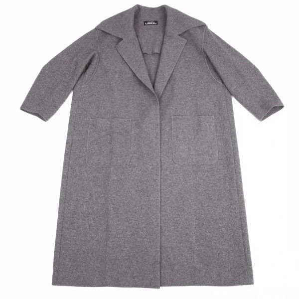 Issey Miyake issey miyake Grey wool coat Size US M / EU 48-50 / 2 - 2 Thumbnail