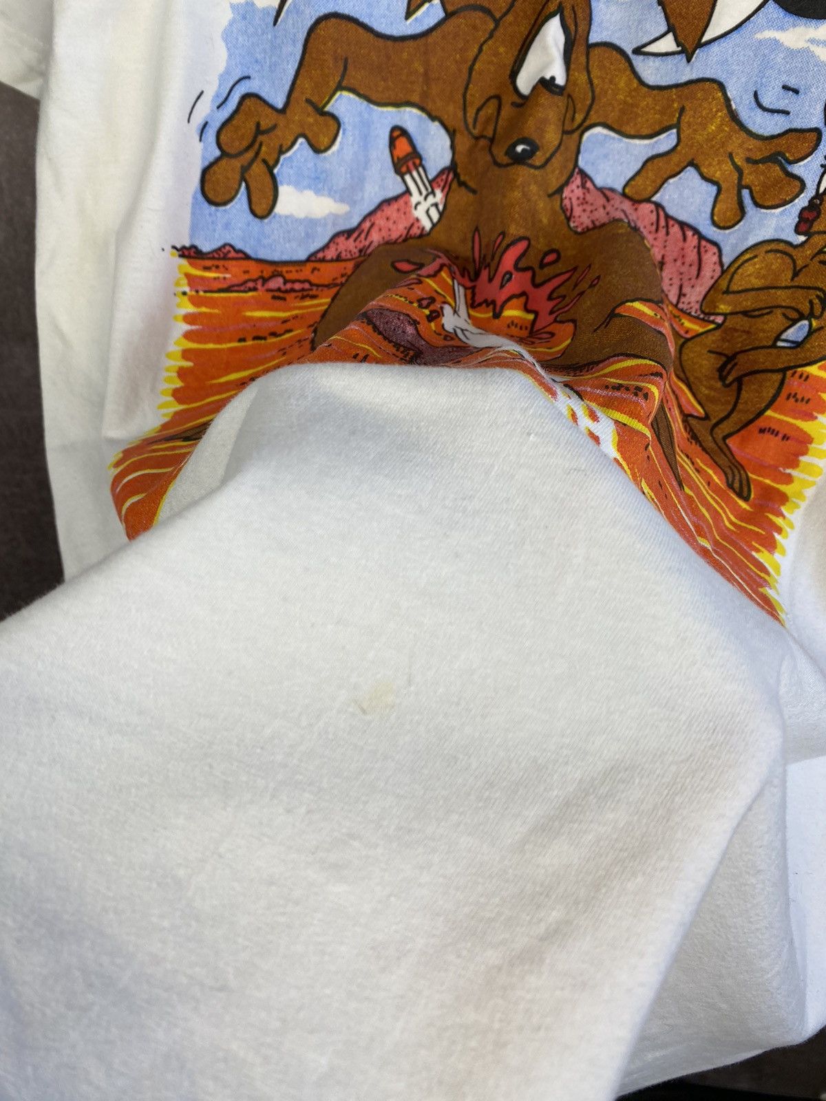 Delta × Japanese Brand × Vintage Vintage Y2K Gamer Humor Shirt Funny Sex Erotic Punch out Size US L / EU 52-54 / 3 - 6 Thumbnail